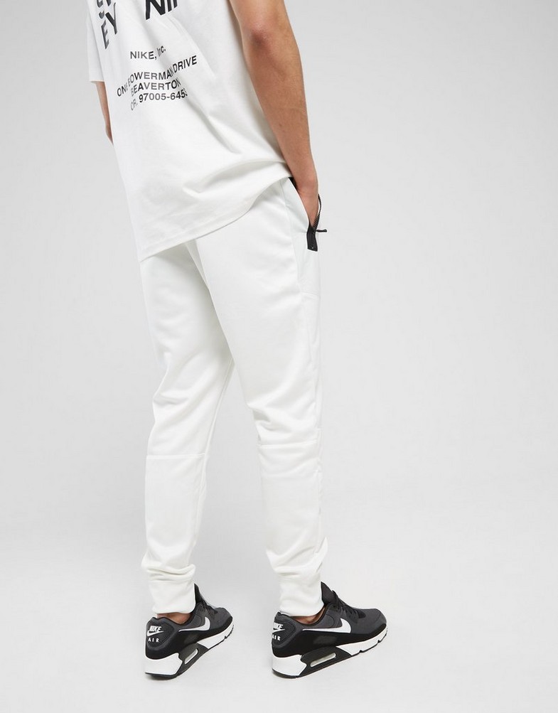 Pantaloni pentru bărbați NIKE PANTALONI  MAX PK PANT WHT/RED PANTS FV5445-100 Alb