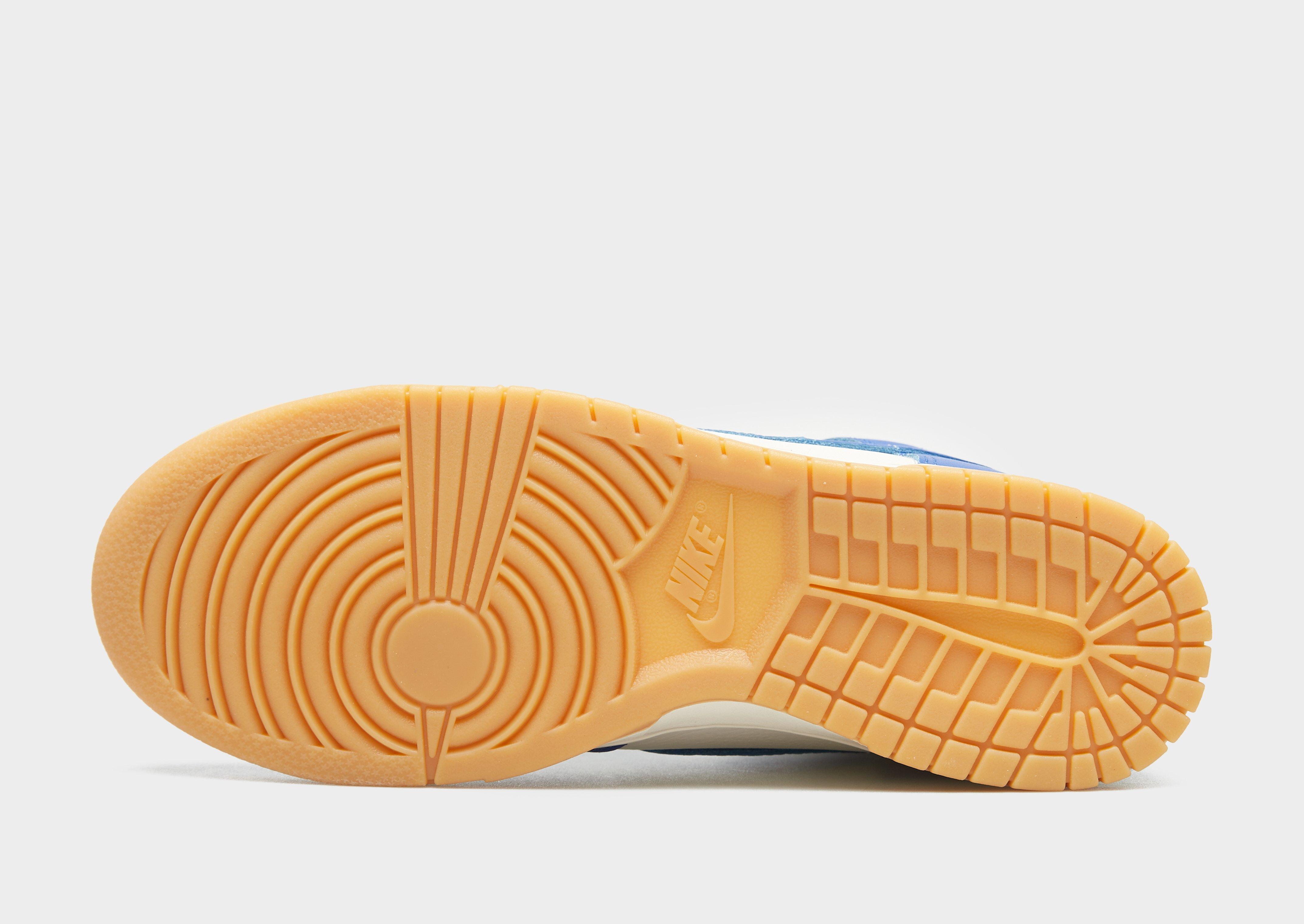 Buty sneakersy męskie NIKE DUNK HI RETRO SE FV6612-001 Niebieski