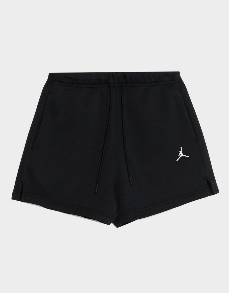 Pantaloni scurți pentru femei JORDAN PANTALONI SCURȚI W J BRKLN FLC SHORT 24 FV7080-010 Negru