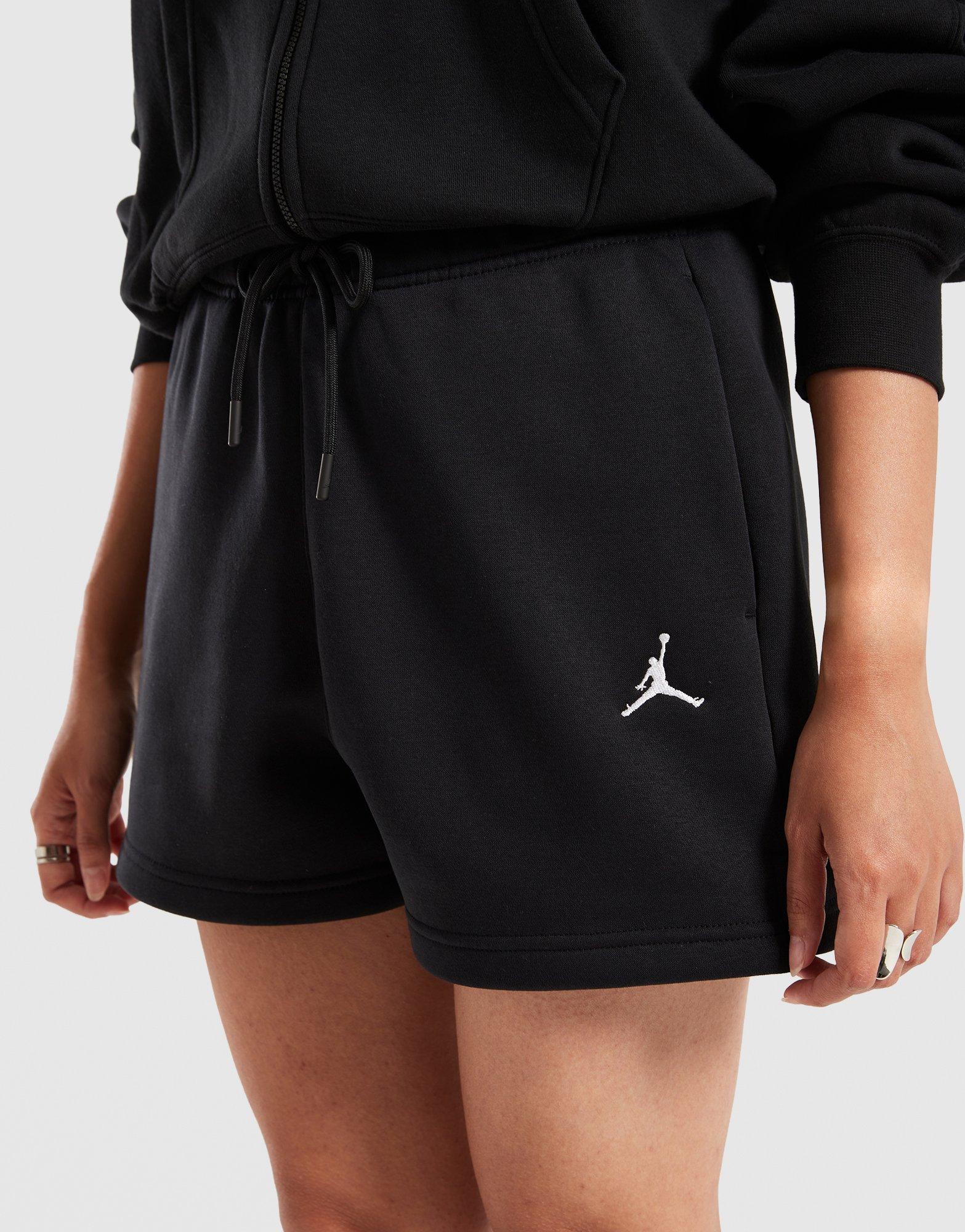 Női rövidnadrág JORDAN RÖVIDNADRÁG W J BRKLN FLC SHORT 24 FV7080-010 Fekete