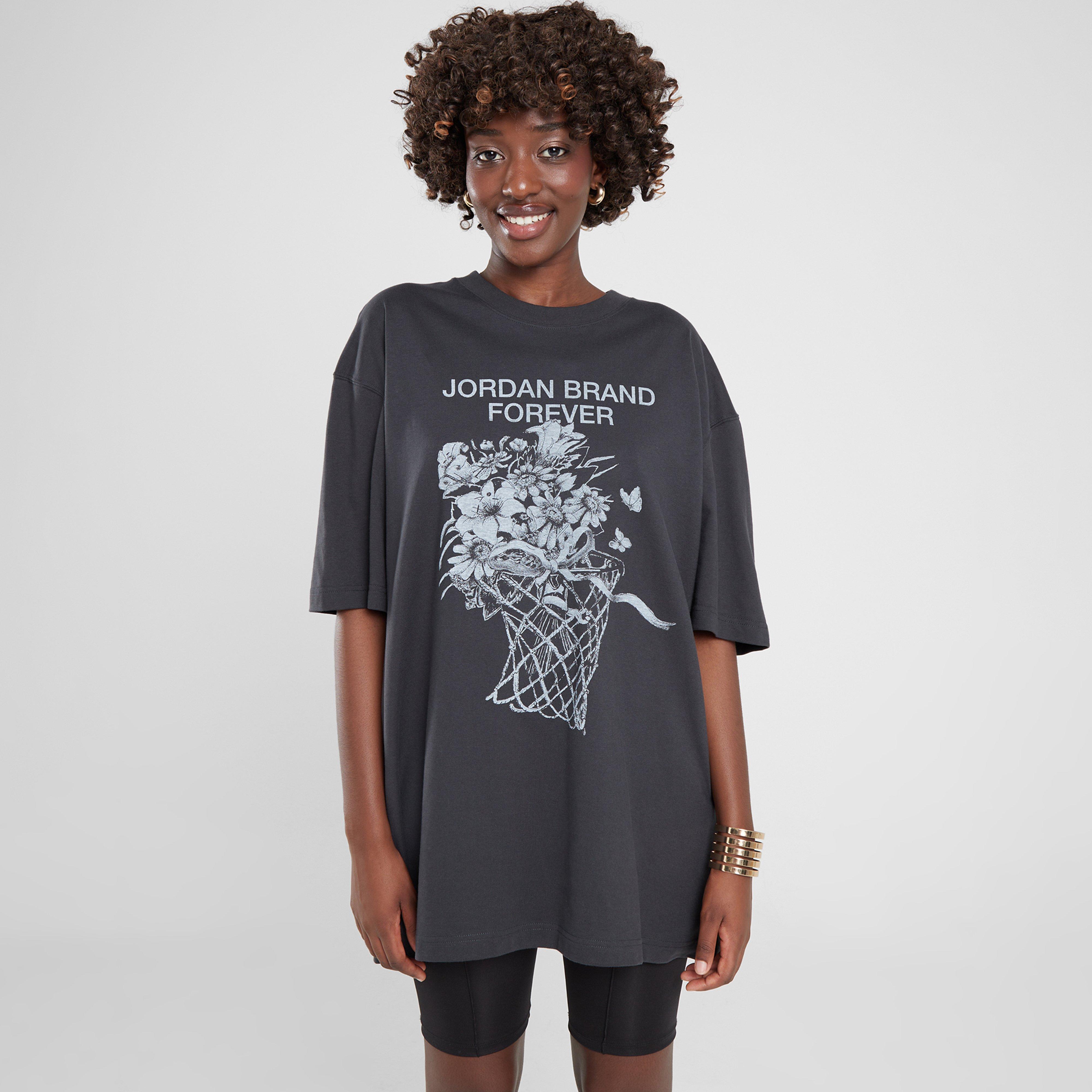 Női póló PÓLÓ W JORDAN SS OS GFX TEE BQ