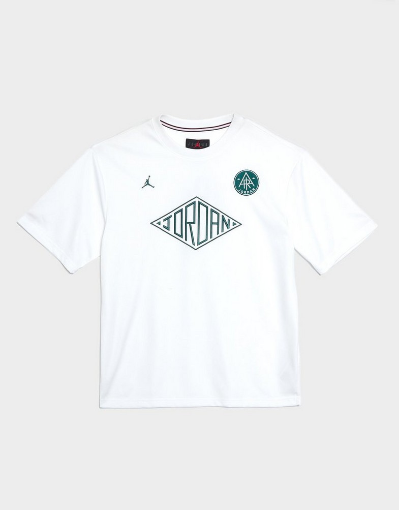 Tricou pentru bărbați TRICOU M JORDAN ESS STMT GFX SS TOP FV7263-100 Alb