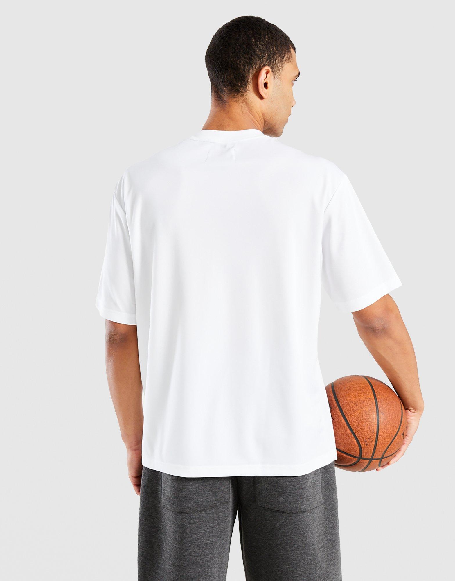 Vyriški marškiniai MARŠKINĖLIAI M JORDAN ESS STMT GFX SS MARŠKINĖLIAI FV7263-100 Balta