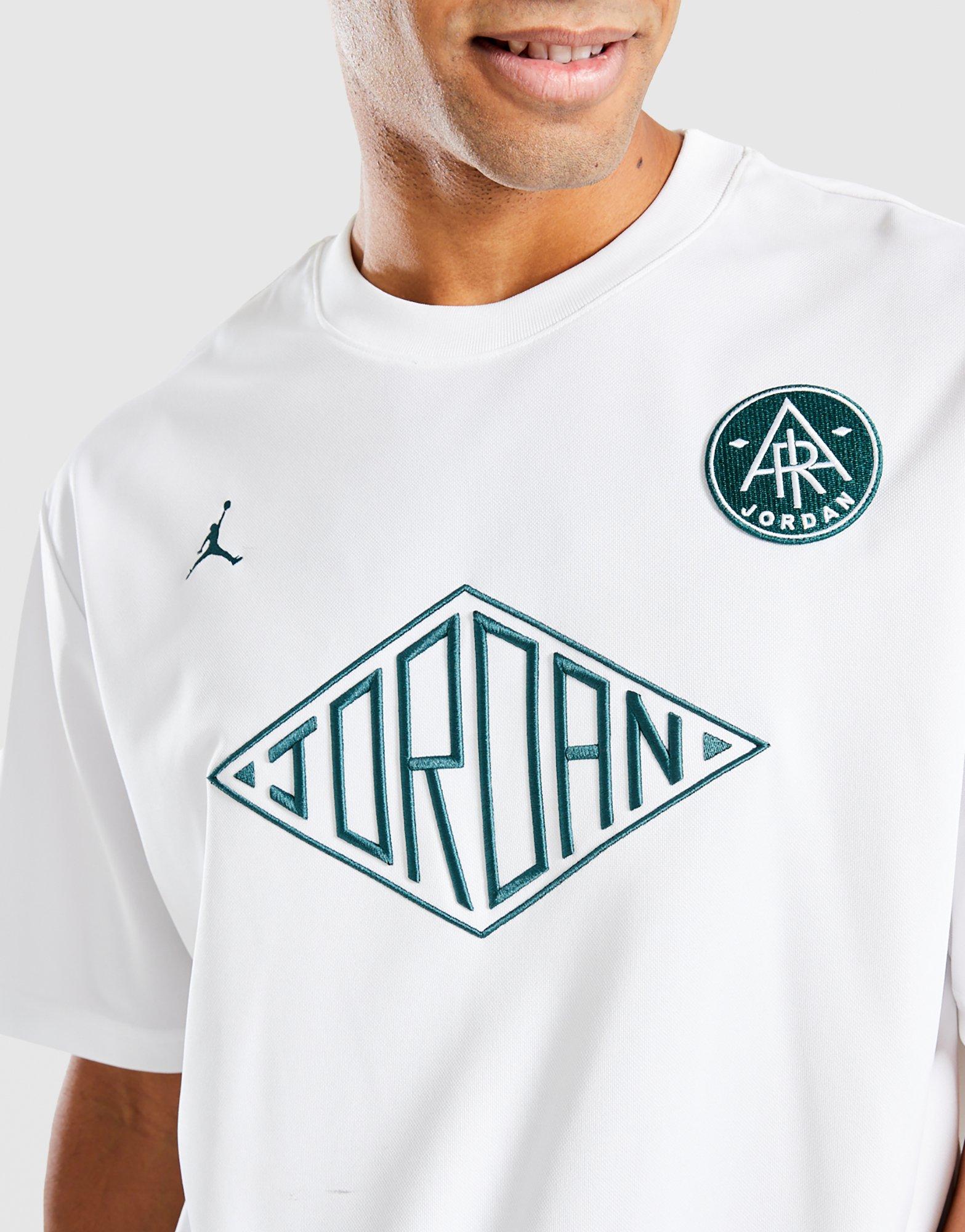 Vyriški marškiniai MARŠKINĖLIAI M JORDAN ESS STMT GFX SS MARŠKINĖLIAI FV7263-100 Balta