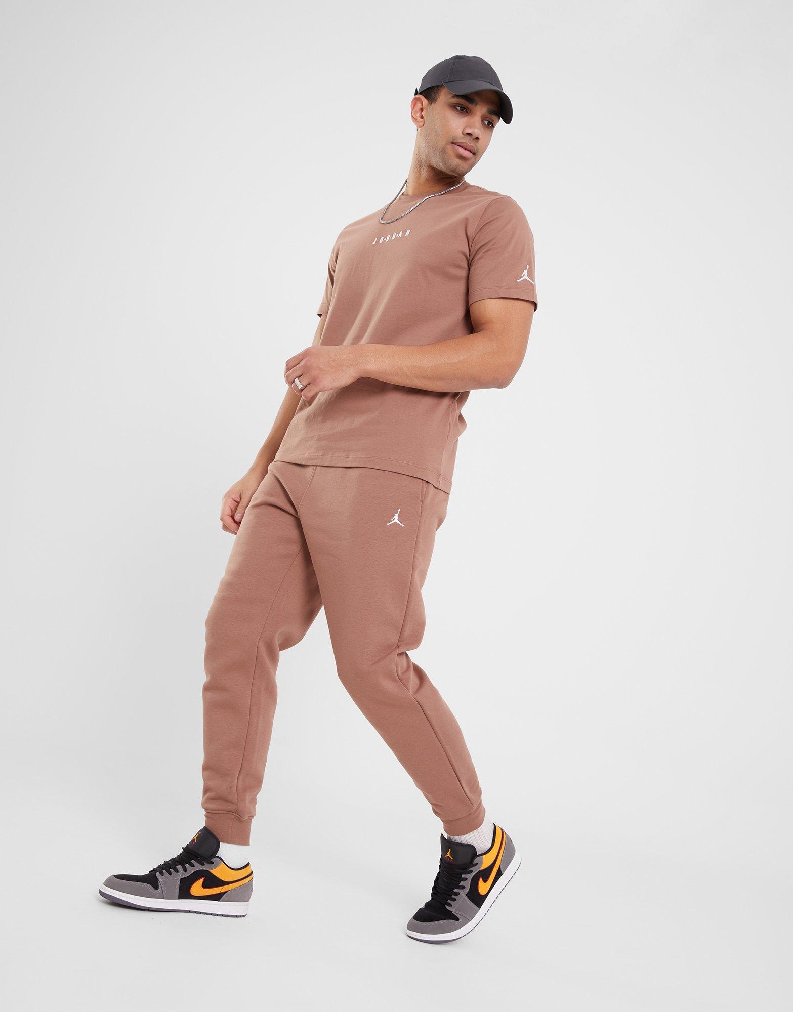 Мъжки панталони JORDAN ПАНТАЛОНИ M J BRKLN FLC PANT FV7277-223 Кафяв