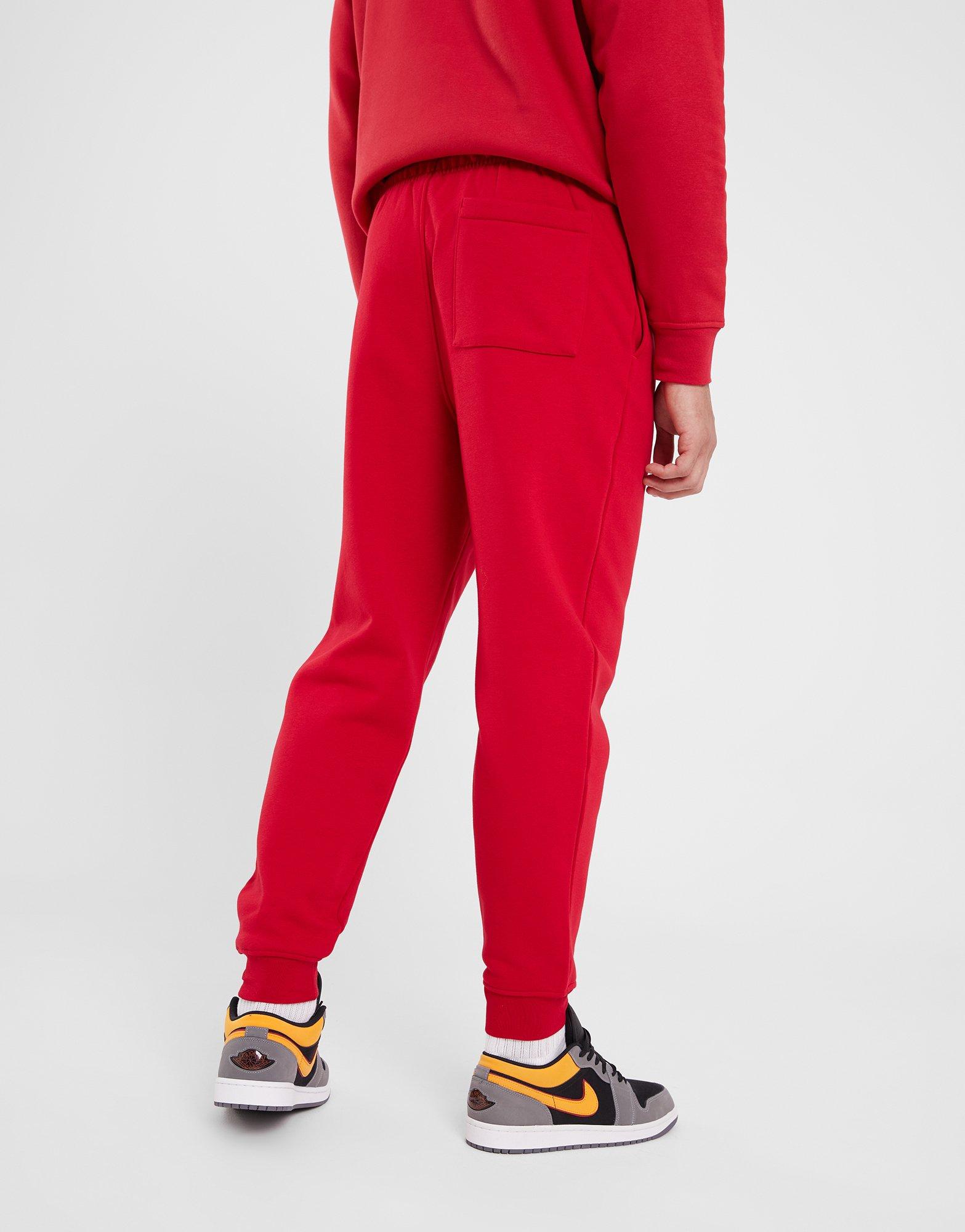 JORDAN NADRÁG M J BRKLN FLC PANT FV7277-687 Piros