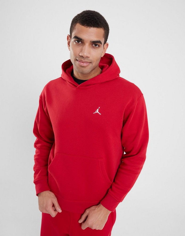 Чоловічі кофти JORDAN КОФТА З КАПЮШОНОМ M J BRKLN FLC PO FV7281-687 Червоний