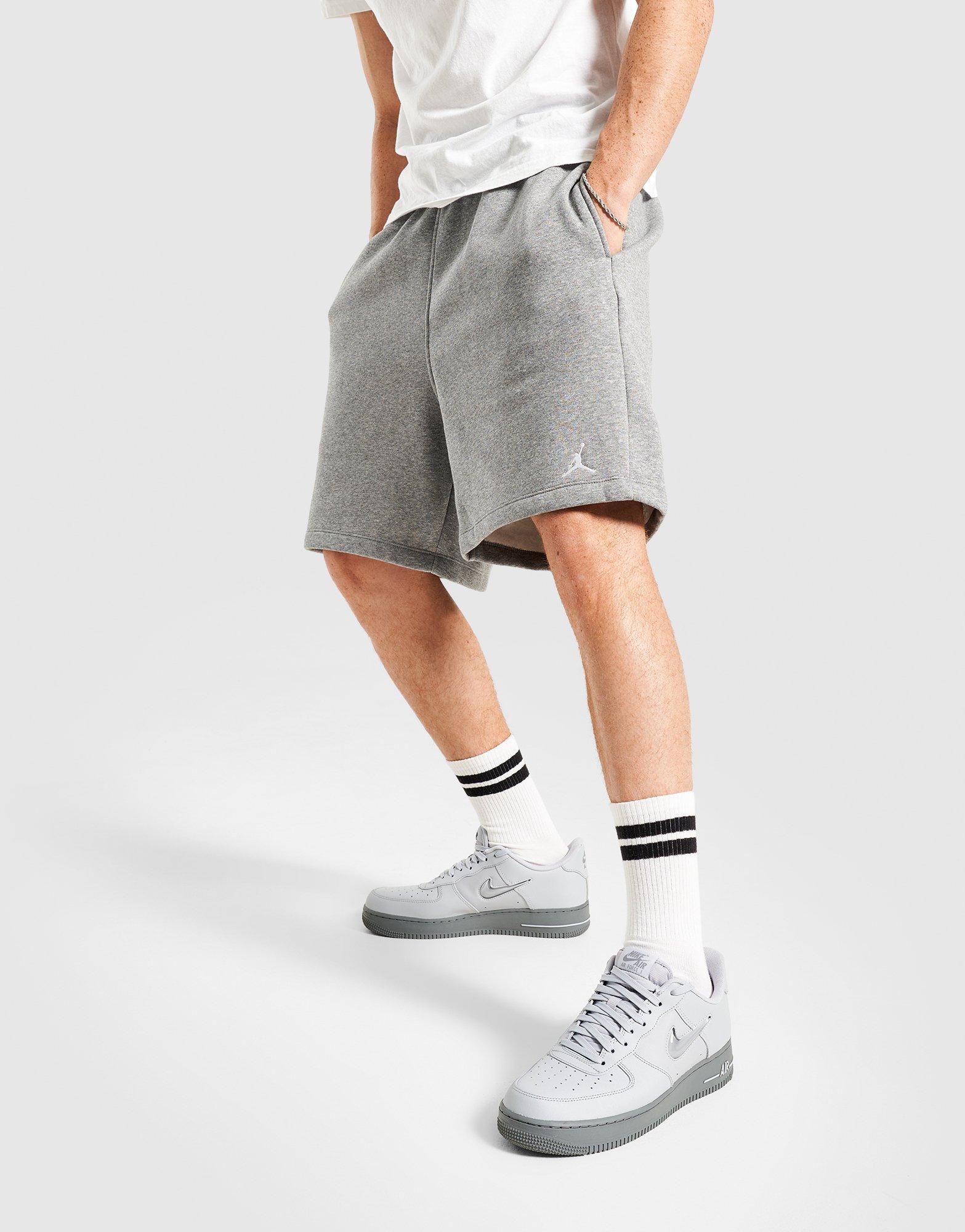 Pánske šortky JORDAN ŠORTKY  BROOKLYN FV7285-091 Sivá