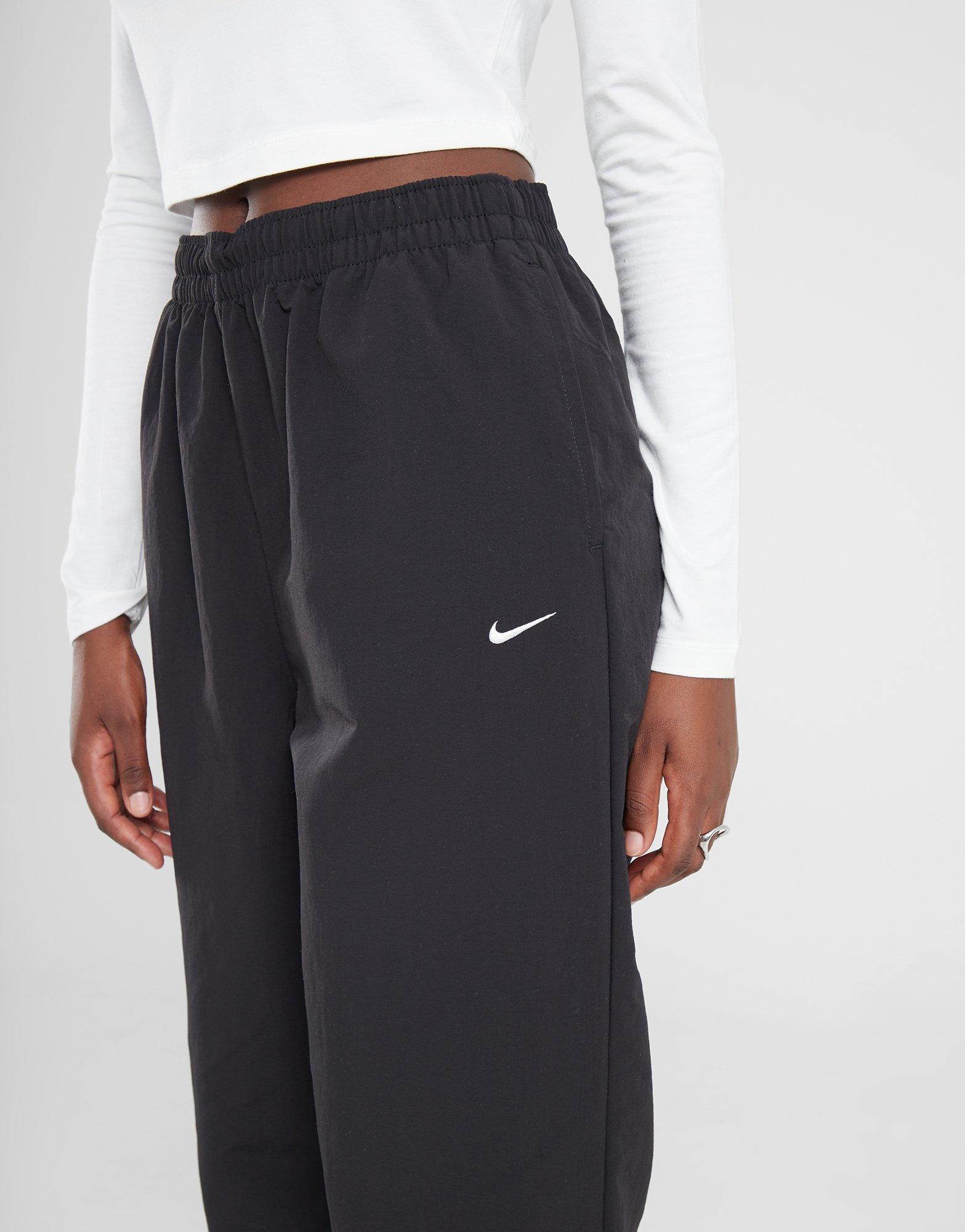 Moteriškos kelnės NIKE KELNĖS W NSW ESSTL HR LSE OH ZIP PNT FV7638-010 Juoda