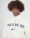 NIKE BLUZA ROZPINANA W NSW PHNX FLC OOS LOGO QZ