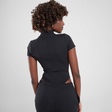 Top pentru femei NIKE TOP W NSW NK CHLL KNT SS BDYST