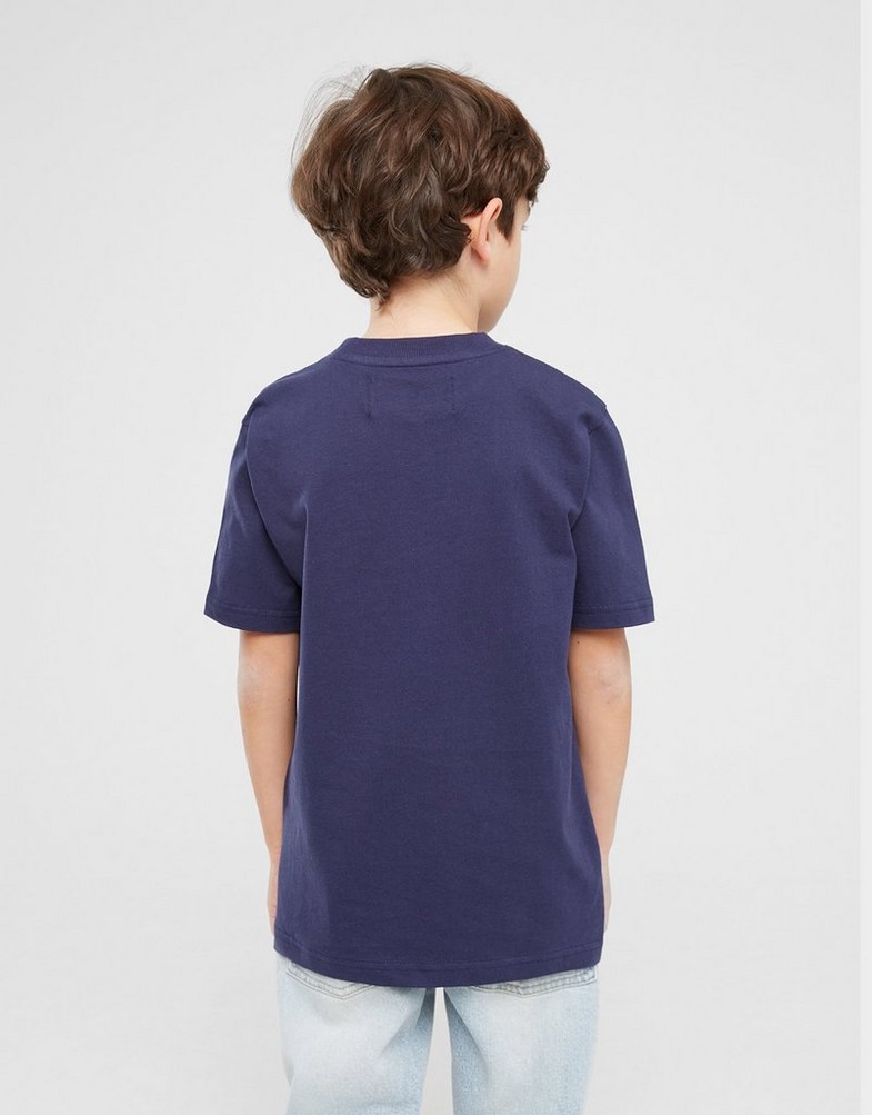Tricou pentru copii FILA TRICOU FILA PEW NVY FW23JDK001PEWNVY Bleumarin