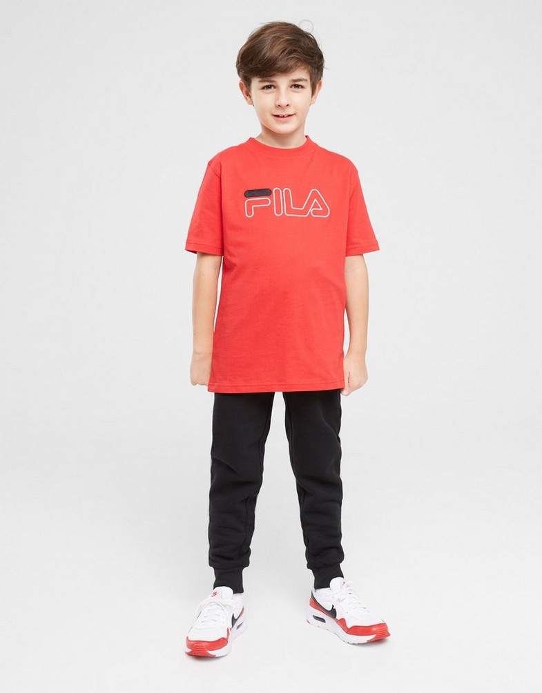 Tricou pentru copii FILA TRICOU FILA PEW RED FW23JDK001PEWRED Bordo