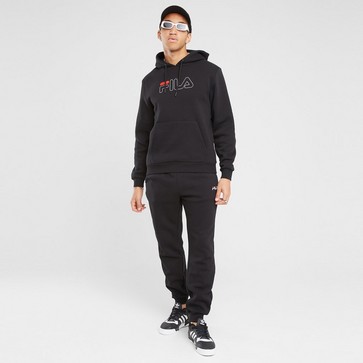 Bluză pentru bărbați FILA BLUZĂ CU GLUGĂ FILA ADIR BLK HOOD