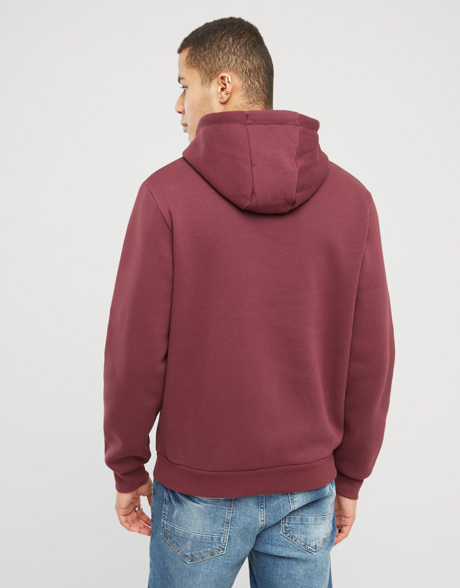 Мъжка блуза FILA СУИТЧЪР С КАЧУЛКА FILA ADIR BURG FW23JDM002ADIRBURG Бордо