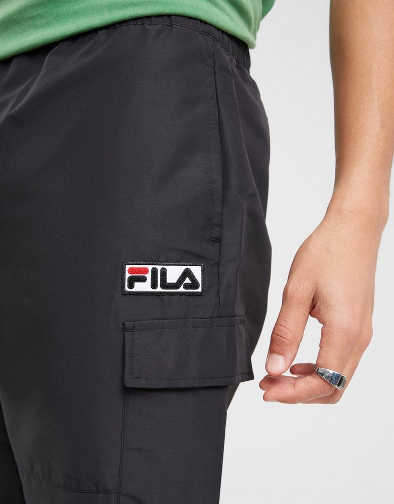 Чоловічі штани FILA ШТАНИ FILA FORBES BLK FW23JDM006FORBESBLK Чорний