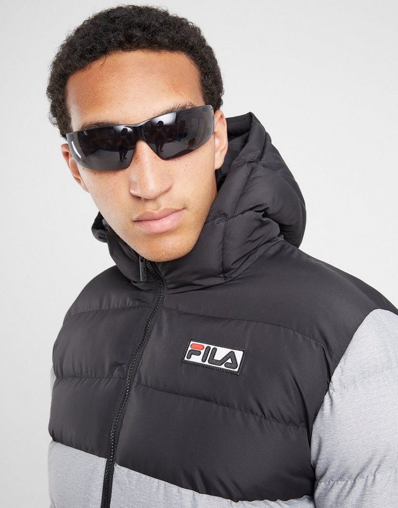 FILA КУРТКА FILA JARED GRY FW23JDM008JAREDGRY Сірий