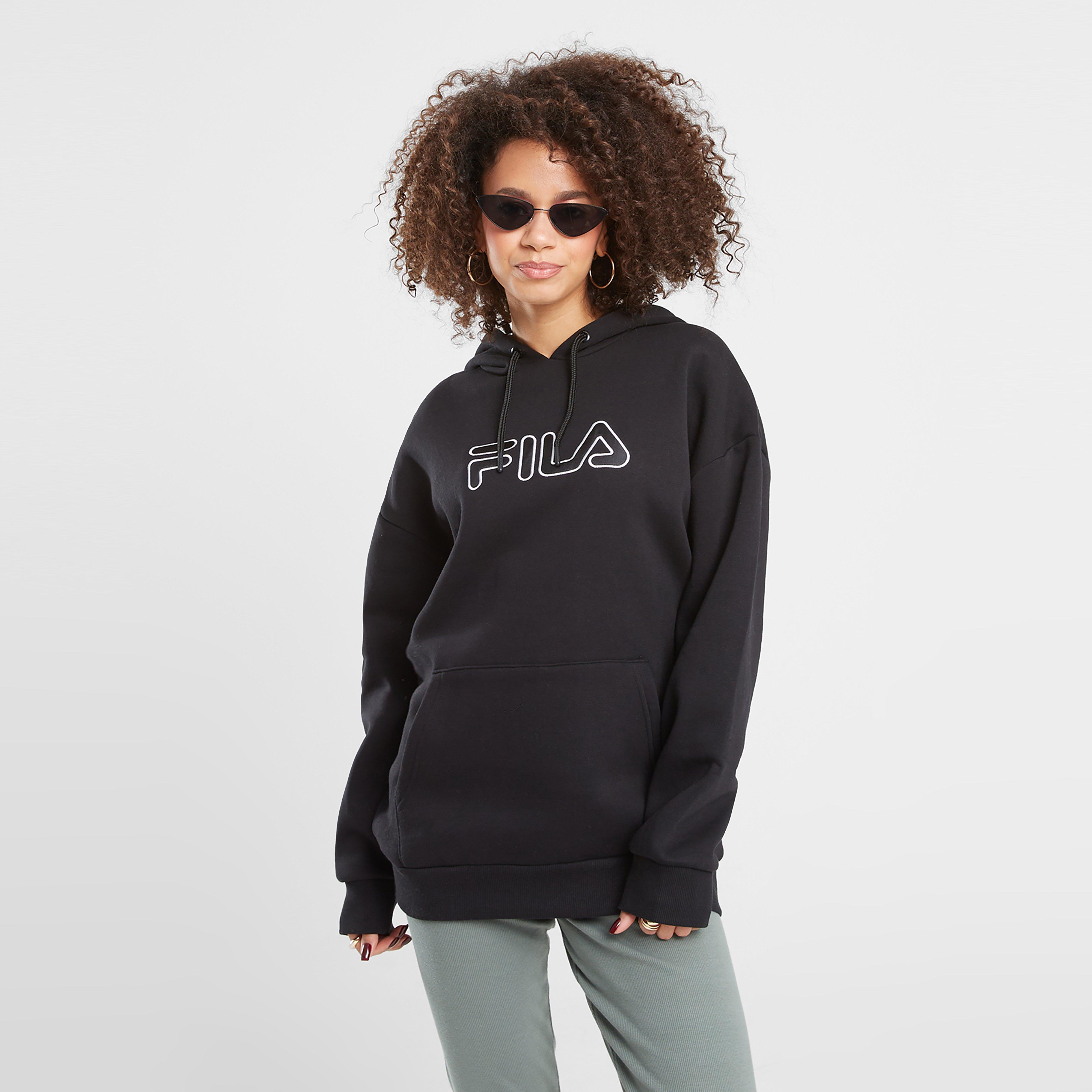 Bluză pentru femei FILA BLUZĂ CU GLUGĂ FILA KYLEIGH BLK