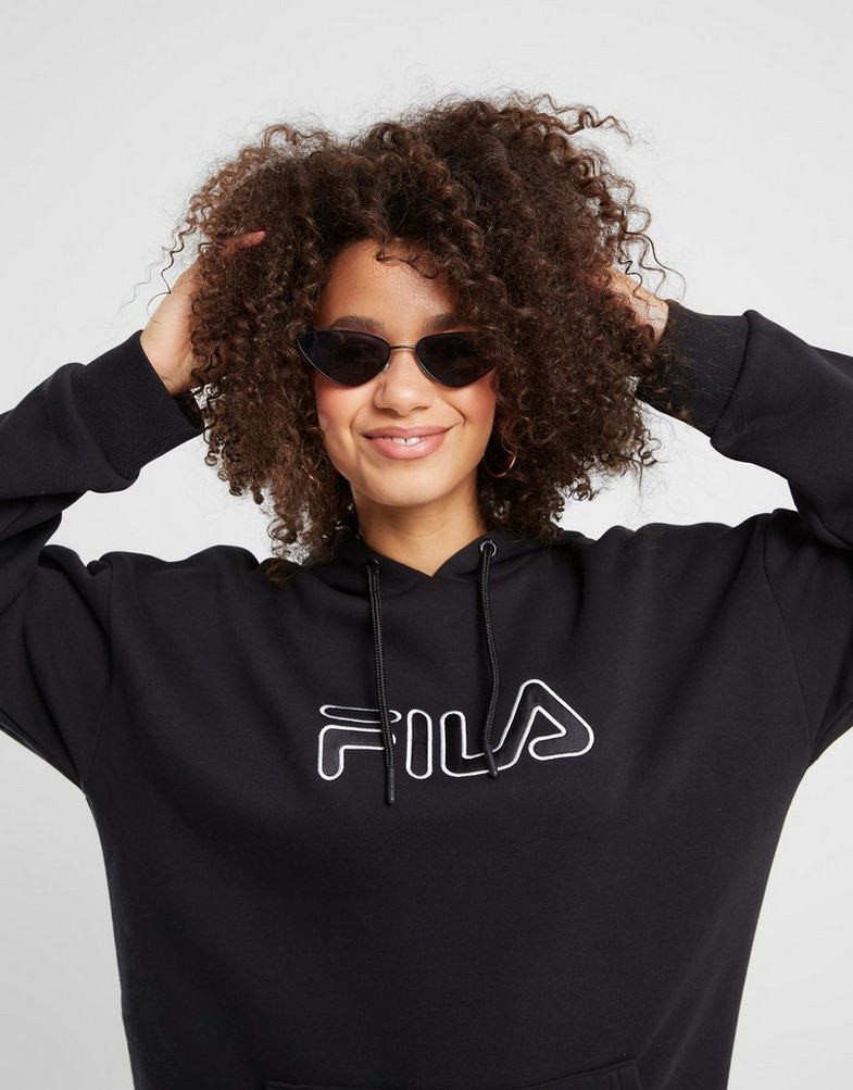 FILA PUL VER KAPUCNIS FILA KYLEIGH BLK FW23JDW004KYLEIGHBLK sz n