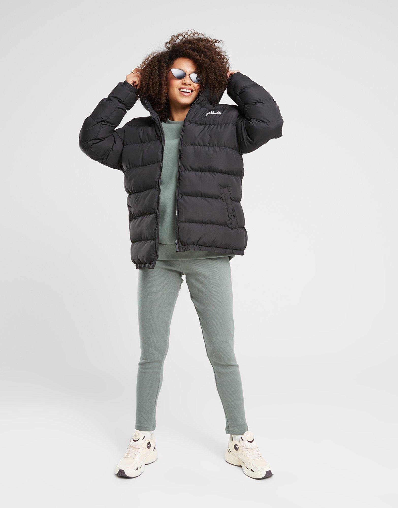 FILA JACHETĂ FILA KORA BLK FW23JDW007KORABLK Negru