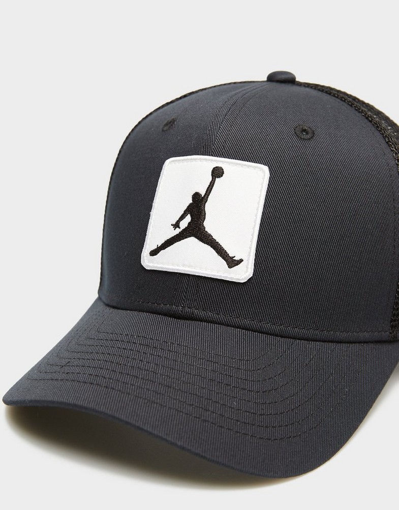Dámska čiapka JORDAN ČIAPKA U J RISE CAP S CB TRKR JM PTCH FZ0774-010 Čierna