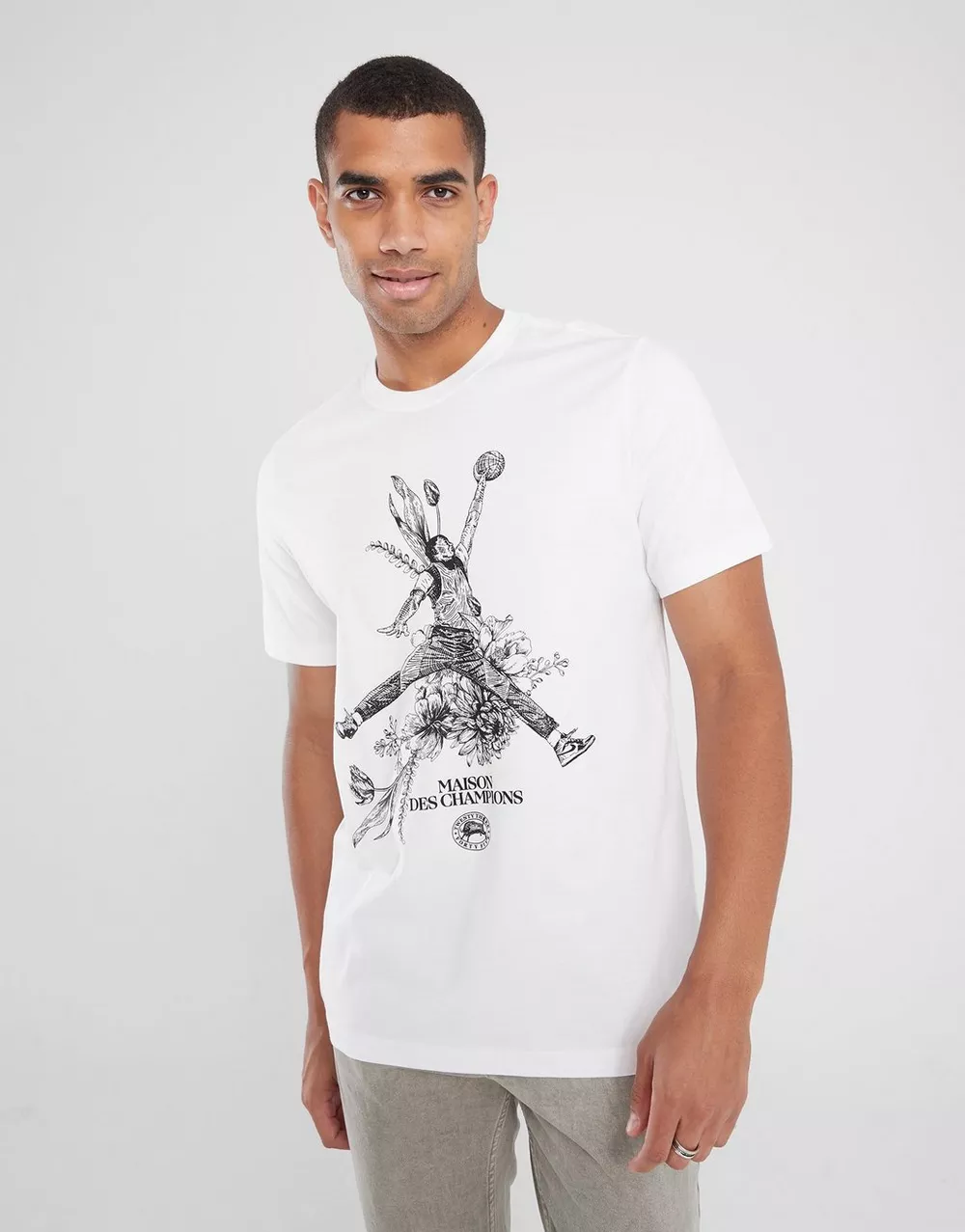 Jordan ФУТБОЛКА M JORDAN SPRT JM DF SS CREW, фото 1 з 4