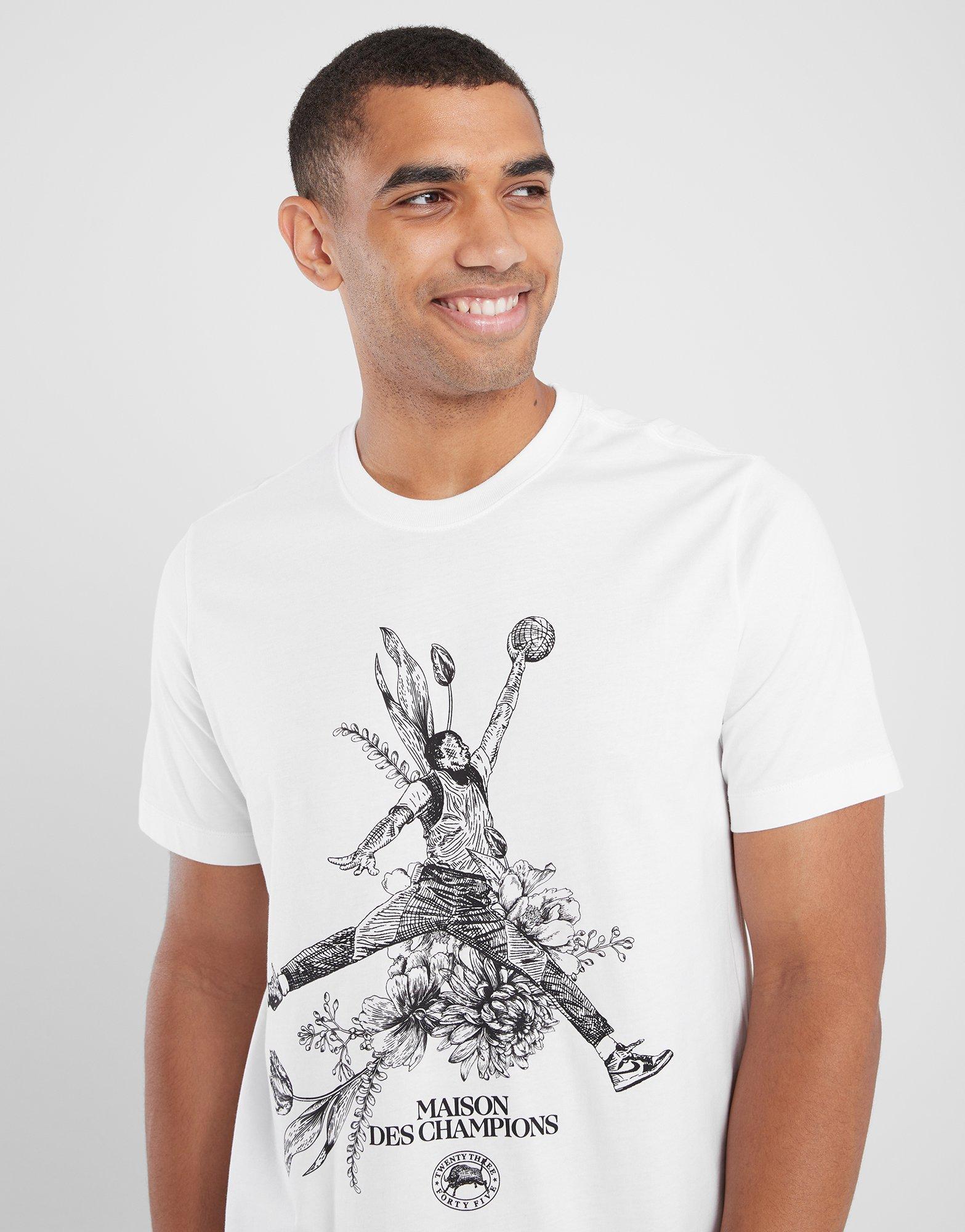 Tシャツ・カットソー NIKE AIR JORDAN SPRT DF THNK 85 SS CREW T-shirt JORDAN M J SPRT DF THNK 85 SS CREW M
