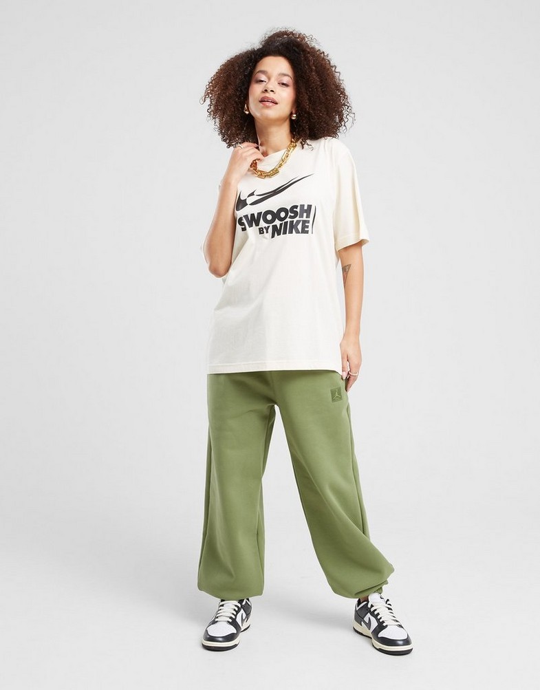 Női póló NIKE PÓLÓ W NSW TEE BF GLS GYM LIFE FZ4634-113 Bézs