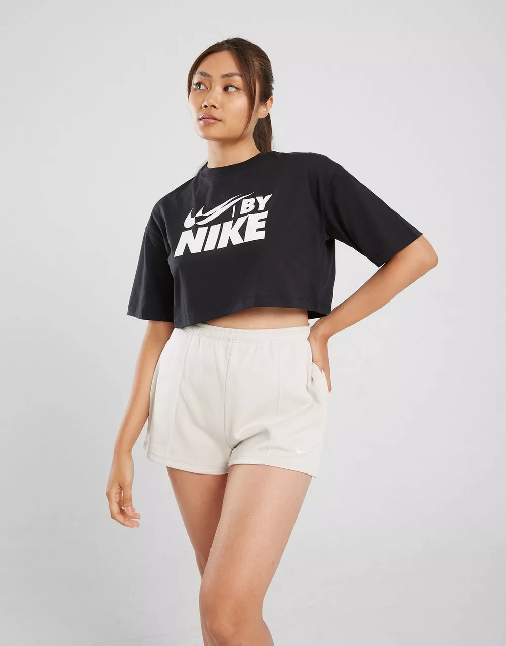 NIKE ФУТБОЛКА W NSW CROP TEE GLS, фото 1 з 4