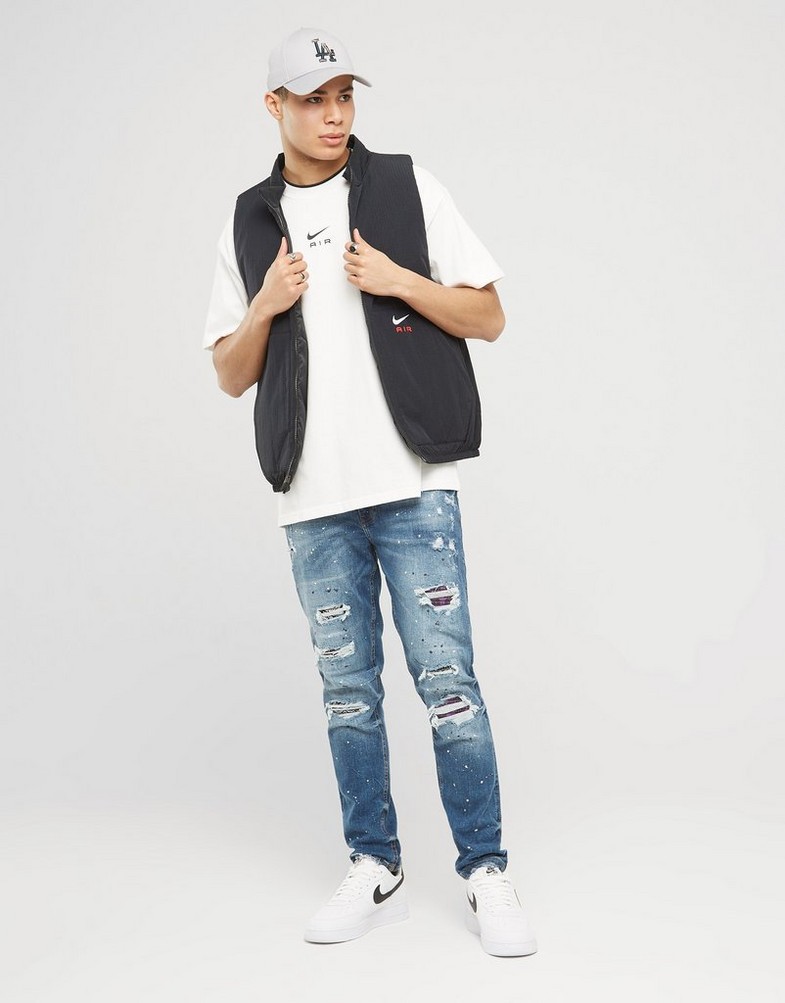 Vestă pentru bărbați NIKE VESTĂ M NSW SW AIR TF INSLTD VEST WV FZ4697-010 Negru