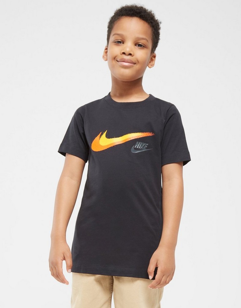 Дитячі футболки NIKE ФУТБОЛКА B NSW SI SS TEE B FZ4714-010 Чорний