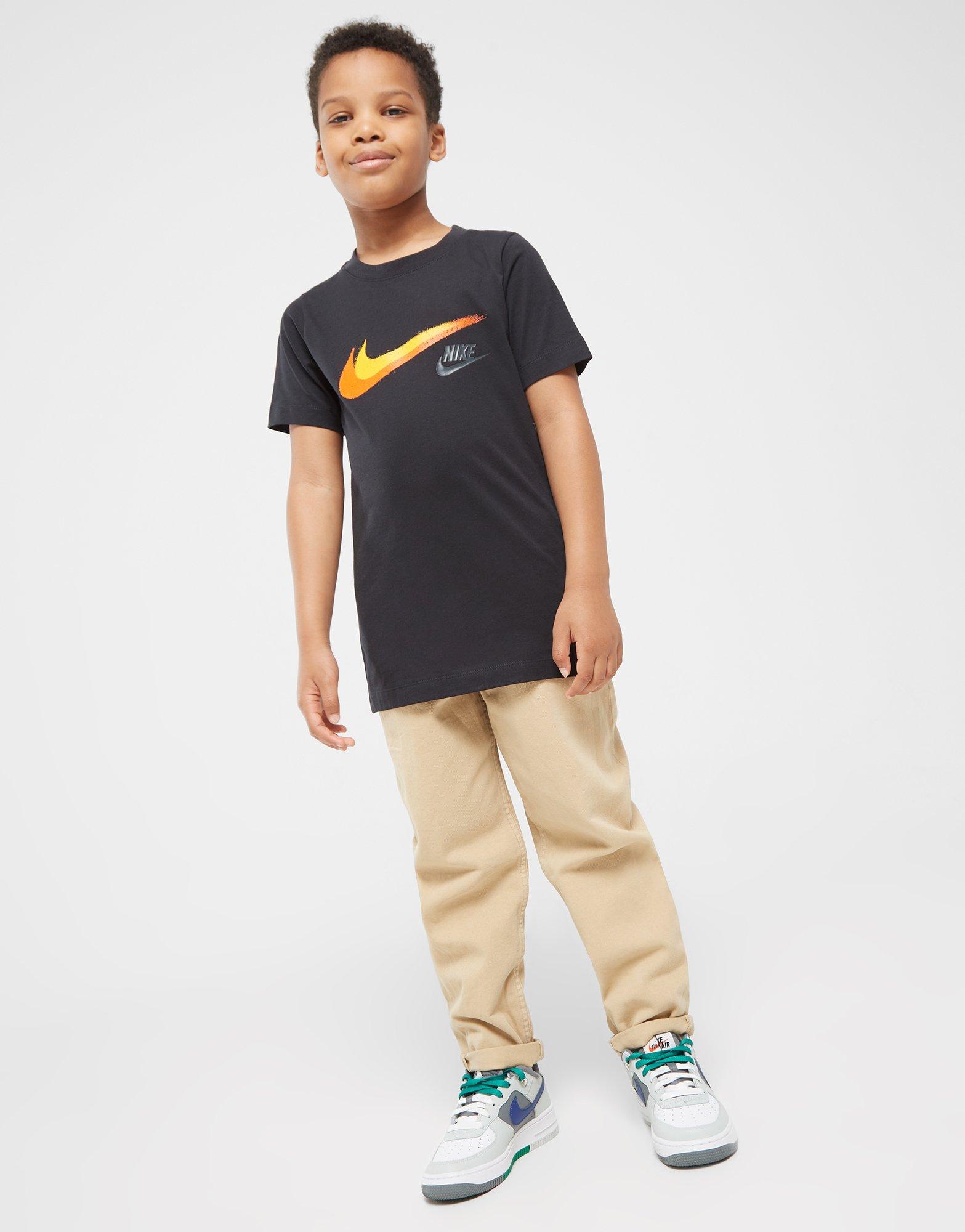 Tricou pentru copii NIKE TRICOU B NSW SI SS TEE B FZ4714-010 Negru