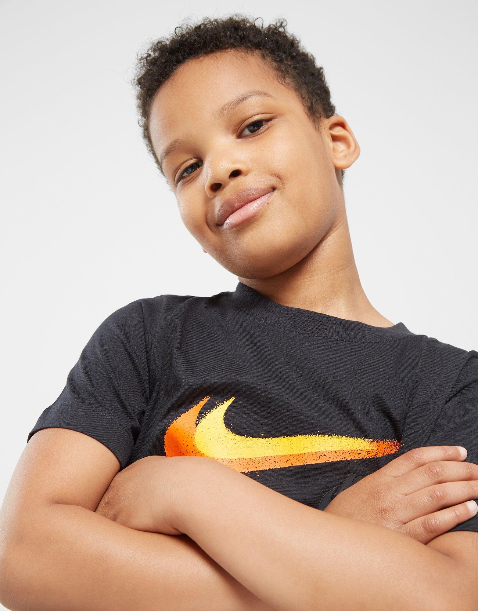 Tricou pentru copii NIKE TRICOU B NSW SI SS TEE B FZ4714-010 Negru