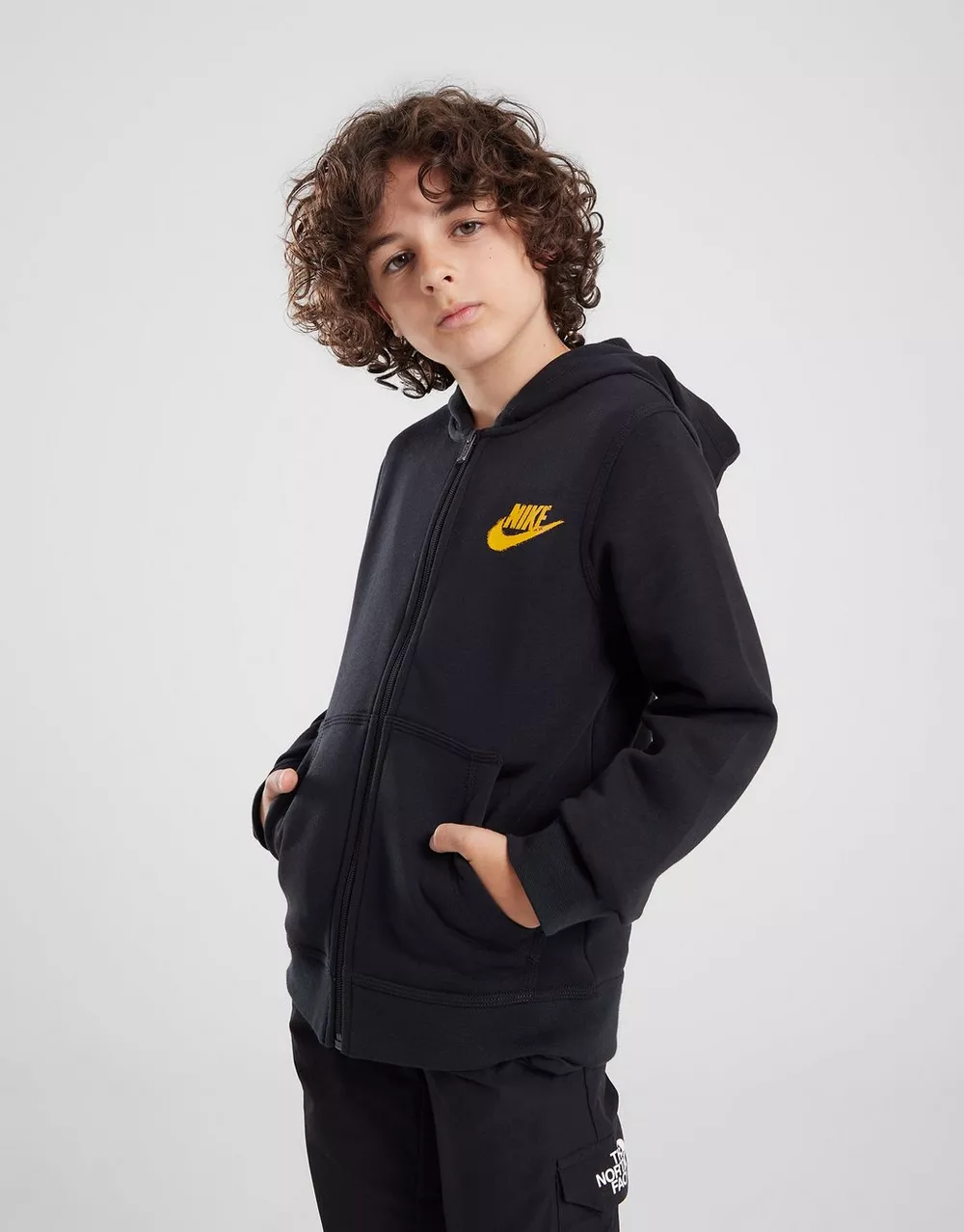 NIKE КОФТА З КАПЮШОНОМ B NSW SI FLC FZ HOODY BB B, фото 1 з 4