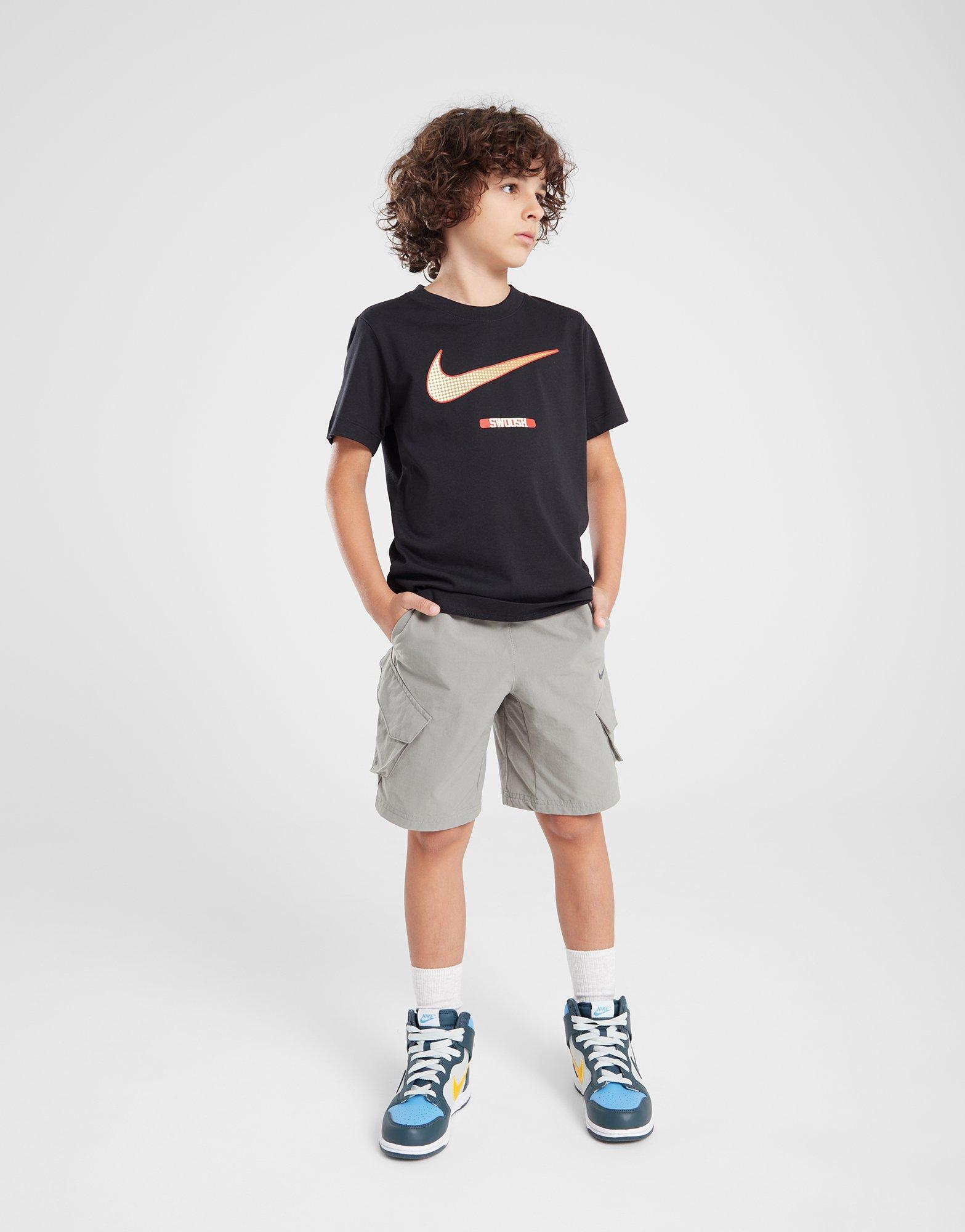 Pantaloni scurți pentru copii NIKE PANTALONI SCURȚI K NSW CITY UTILITY CARGO B FZ4903-053 Verde