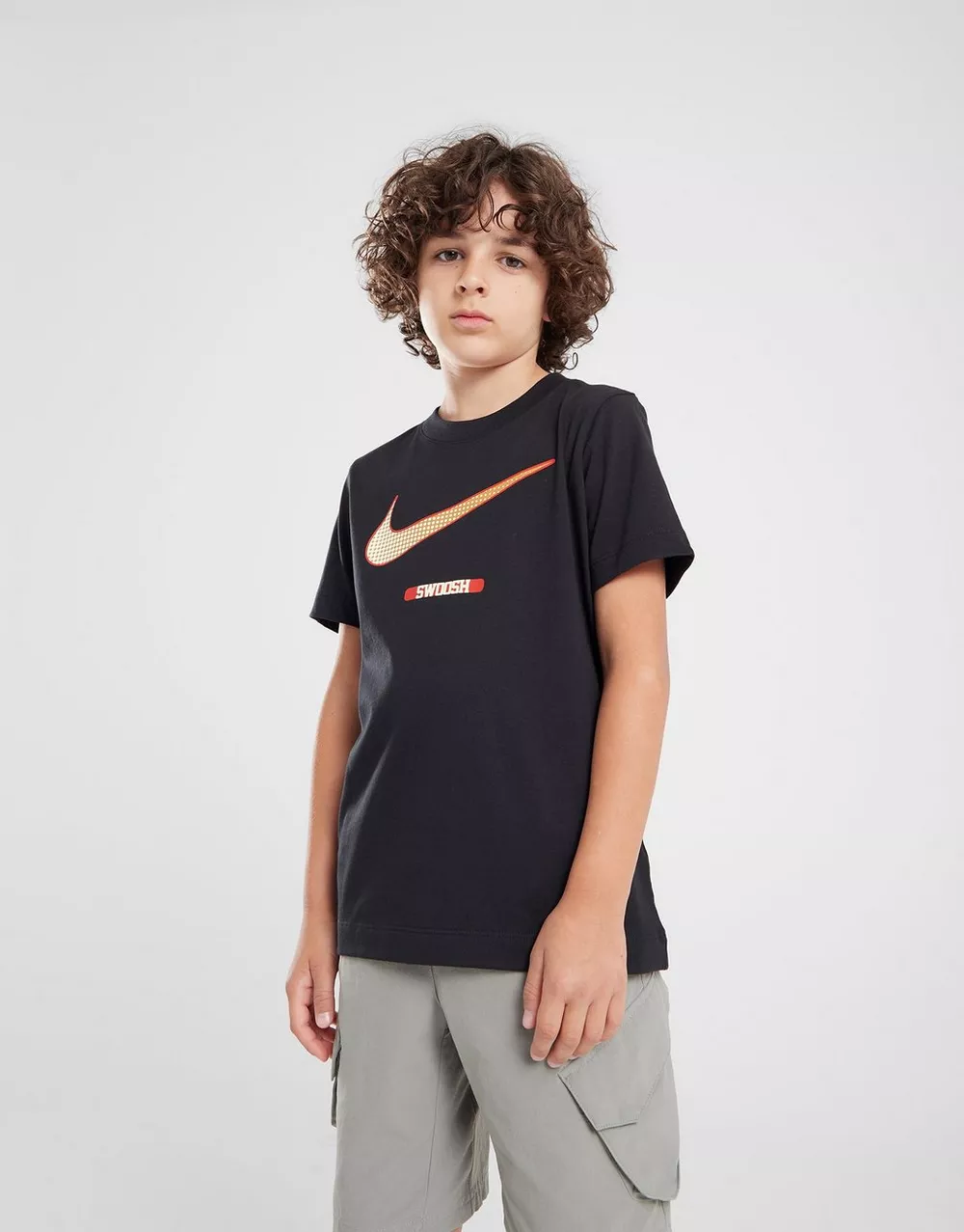 NIKE ФУТБОЛКА BRNDMRK4 TEE BLK B, фото 1 з 4