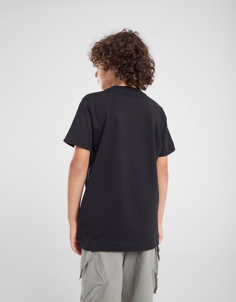 Дитячі футболки NIKE ФУТБОЛКА BRNDMRK4 TEE BLK B FZ5133-010 Чорний