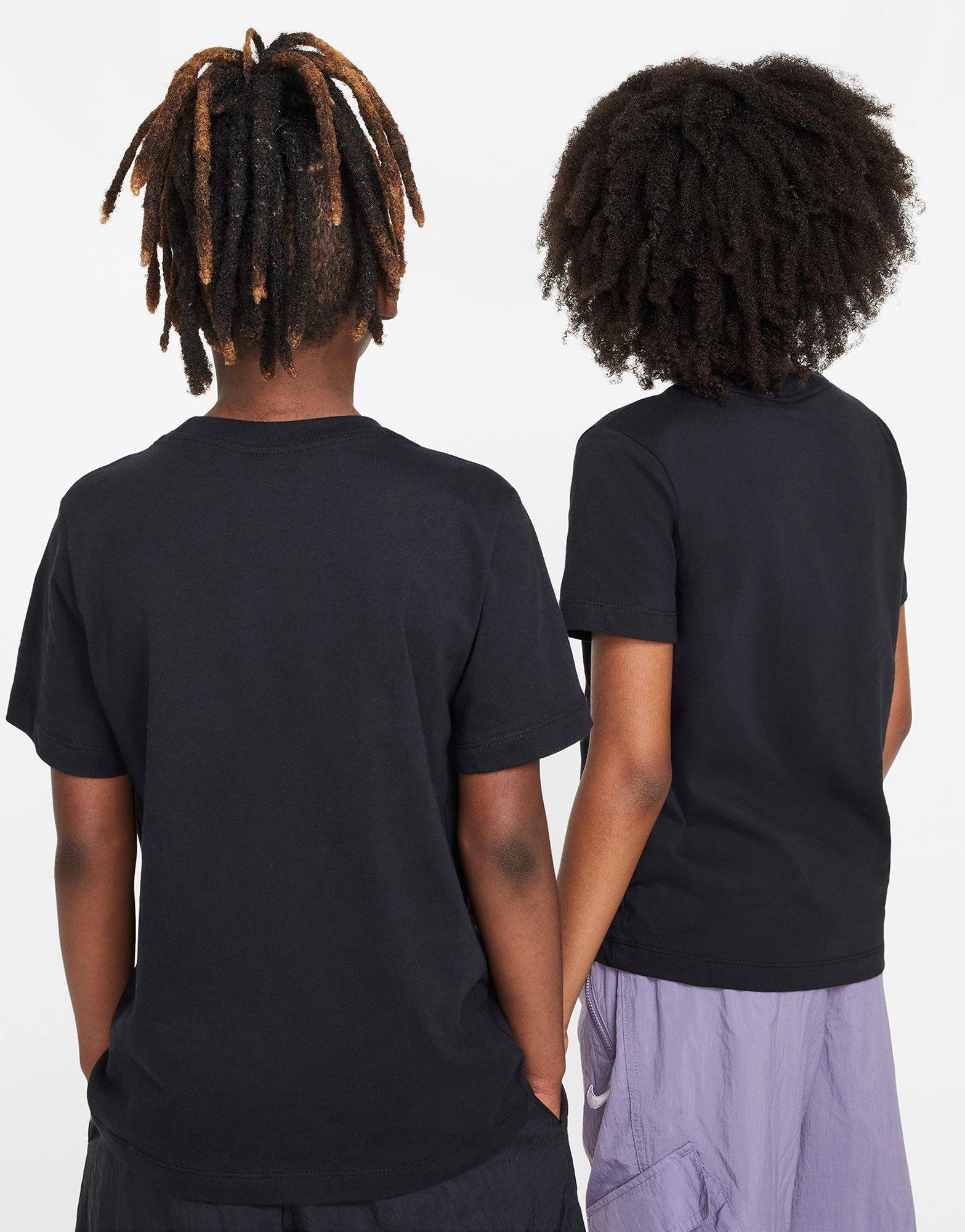 Детска тениска NIKE ТЕНИСКА K NSW TEE EMB FUTURA LBR FZ5177-010 Черен