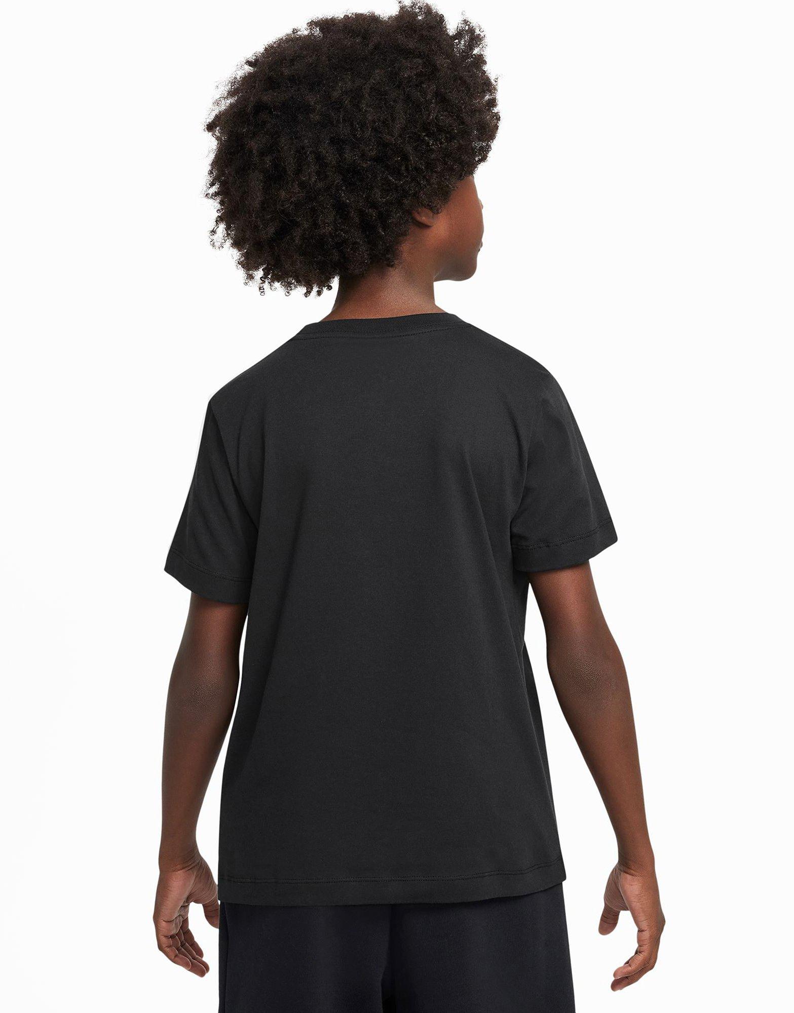 Детска тениска NIKE ТЕНИСКА K NSW TEE EMB FUTURA LBR FZ5177-010 Черен