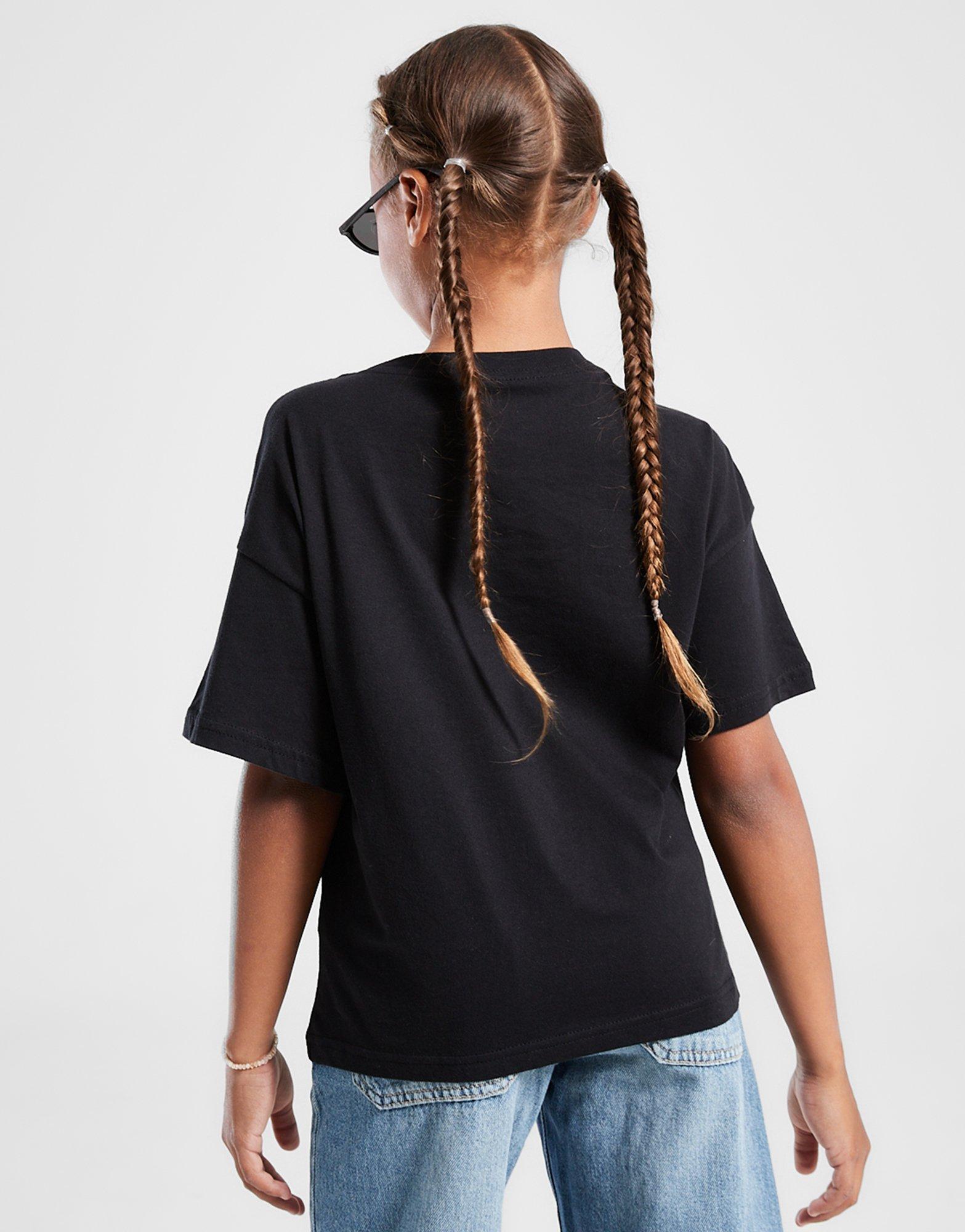 Детска тениска NIKE ТЕНИСКА G NSW TEE BOXY ESSNTL LBR G FZ5559-010 Черен