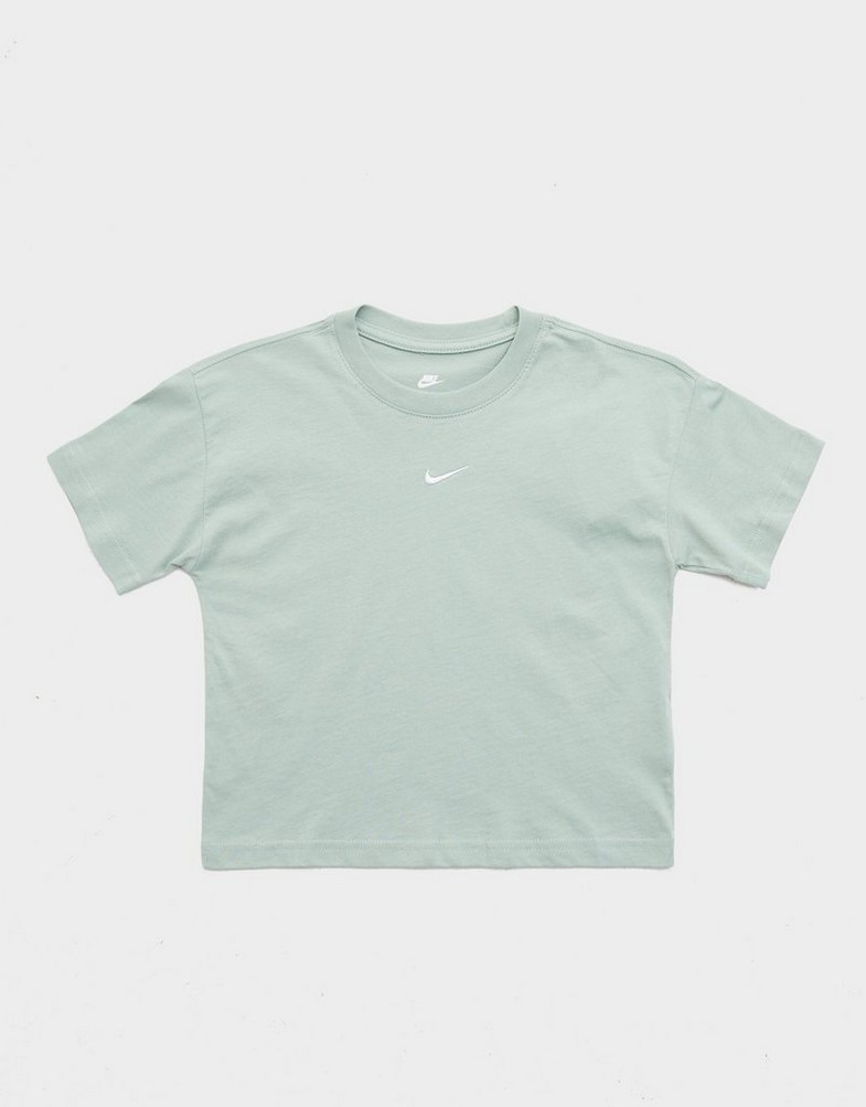 Tricou pentru copii NIKE TRICOU G NSW TEE BOXY ESSNTL LBR FZ5559-037 Verde