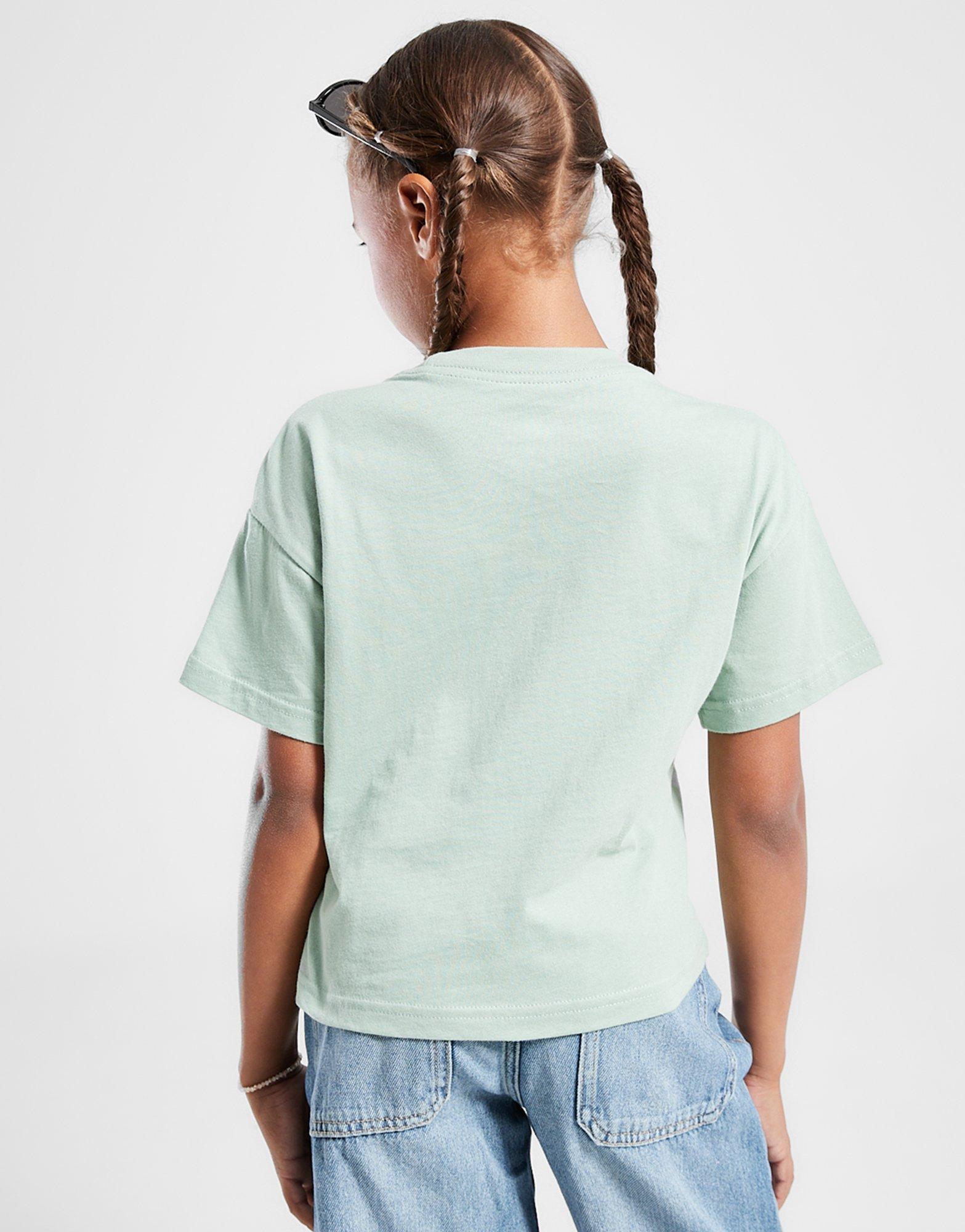 Дитячі футболки NIKE ФУТБОЛКА G NSW TEE BOXY ESSNTL LBR FZ5559-037 Зелений