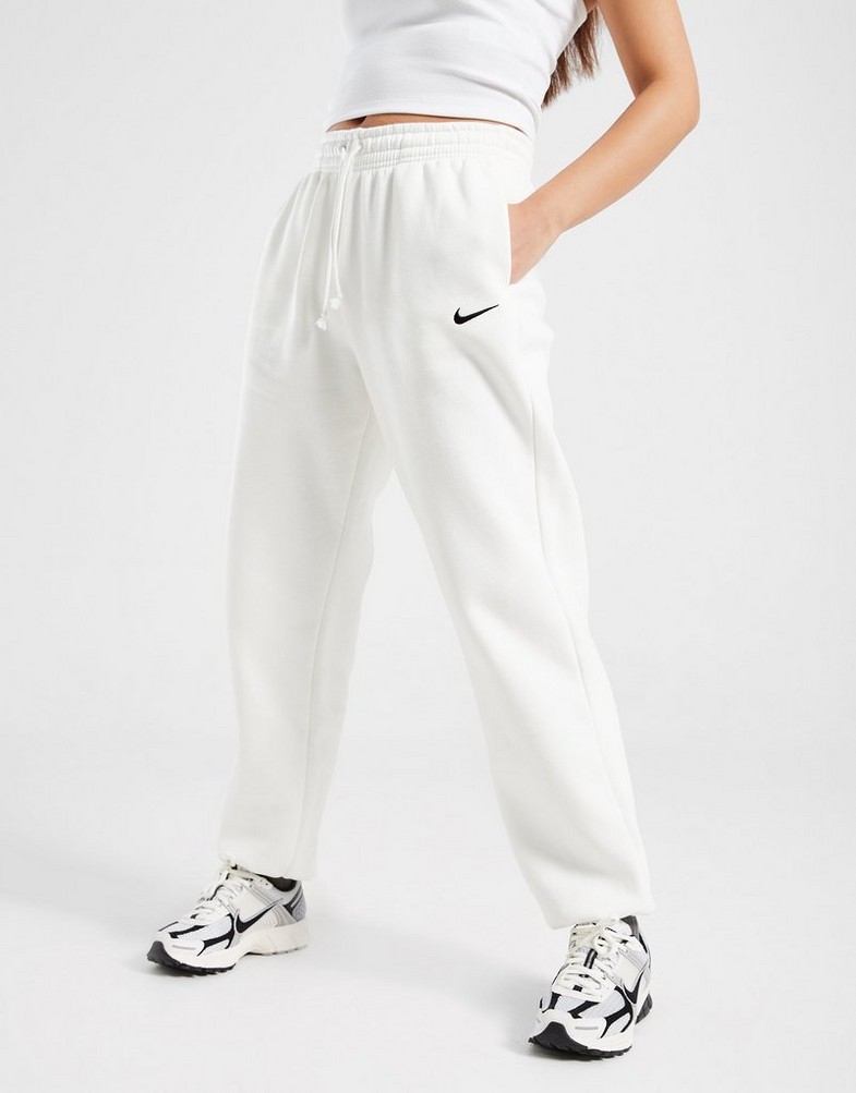 NIKE SPODNIE W NSW PHNX FLC HR OS PANT 2 FZ5996-133 Beżowy