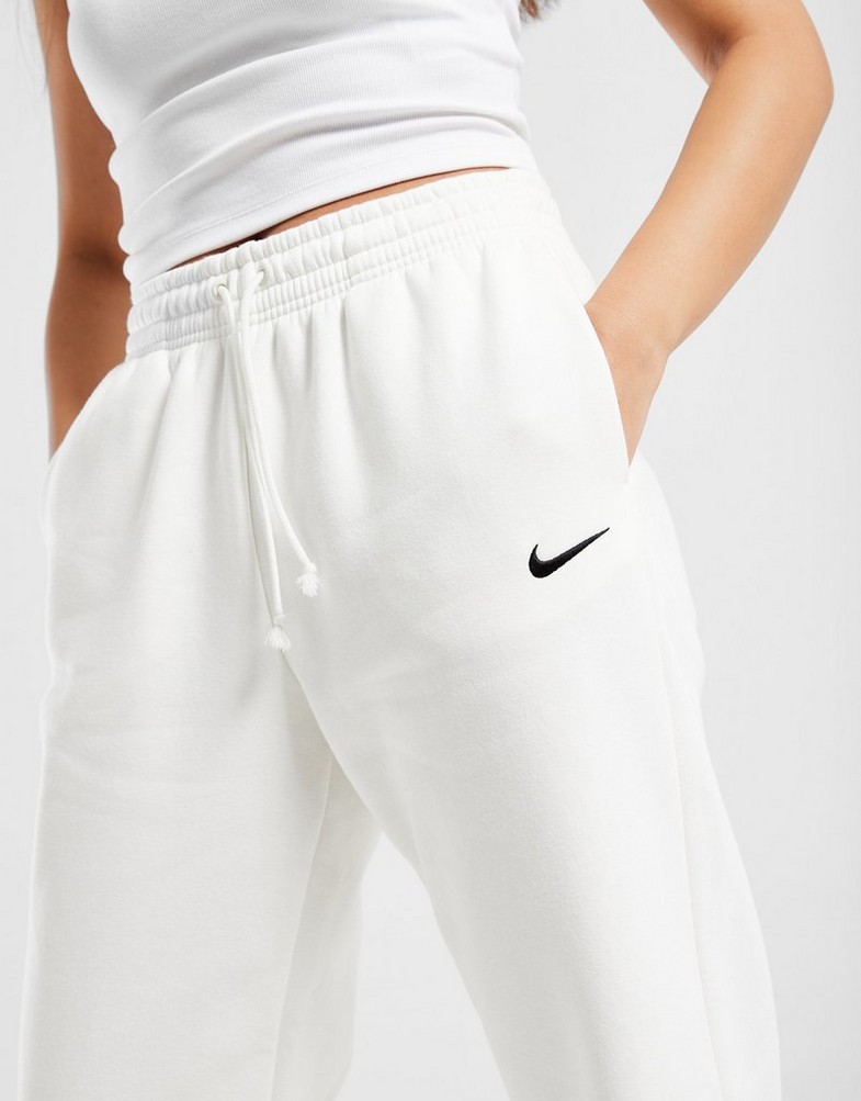 NIKE SPODNIE W NSW PHNX FLC HR OS PANT 2 FZ5996-133 Beżowy