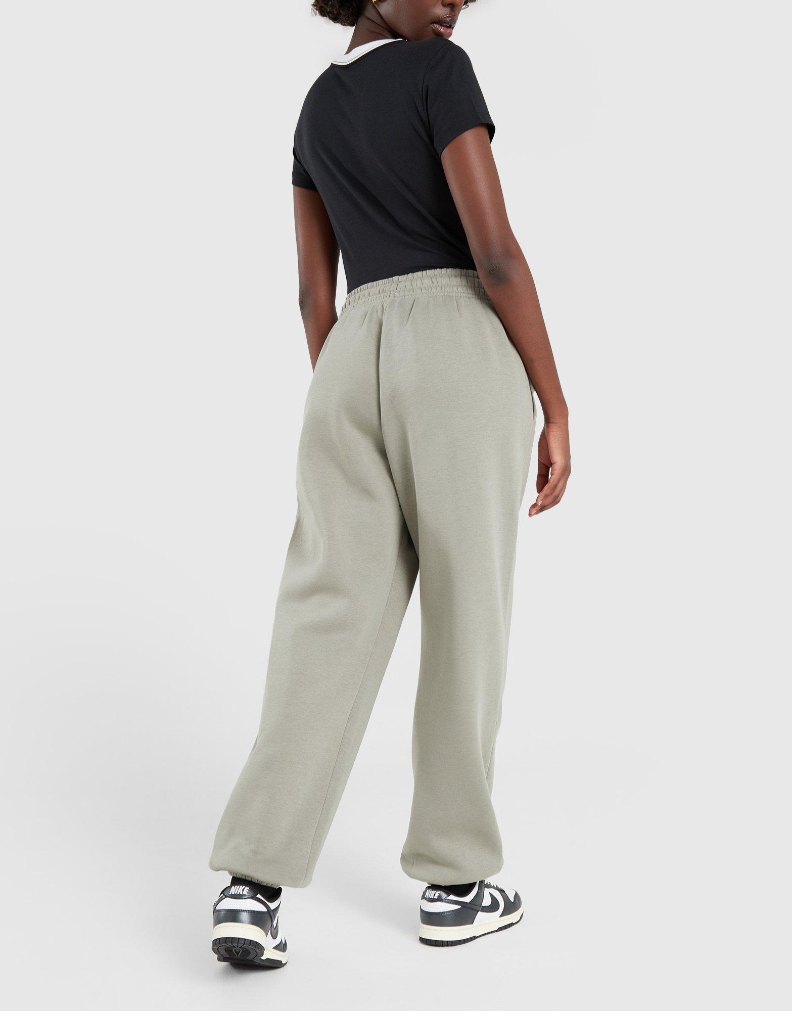 NIKE SPODNIE W NSW PHNX FLC HR OS PANT 2 FZ5996-320 Khaki