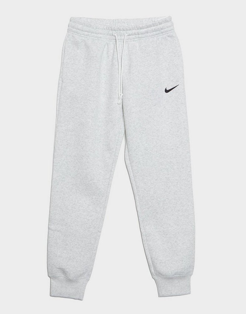 Dámské kalhoty NIKE KALHOTY  W NSW PHNX FLC MR PANT STD FZ7626-051 Šedá