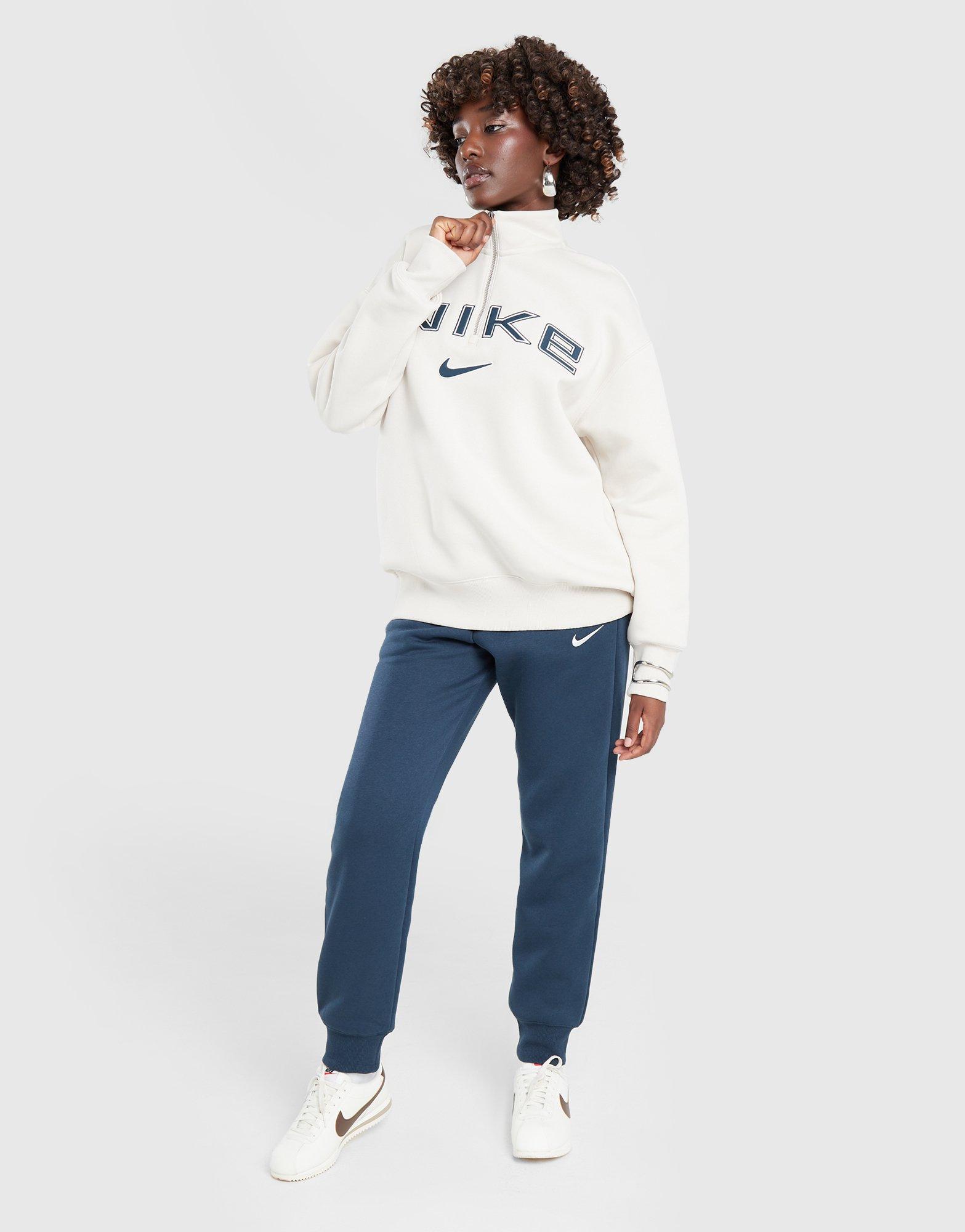 Női nadrág NIKE NADRÁG W NSW PHNX FLC MR PANT STD FZ7626-478 Sötétkék