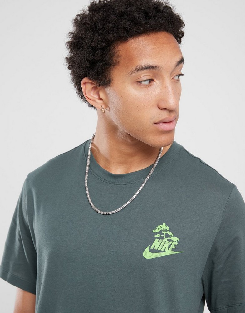 Чоловічі футболки NIKE ФУТБОЛКА U NSW TEE OC LBR UNISEX FZ7952-338 Зелений