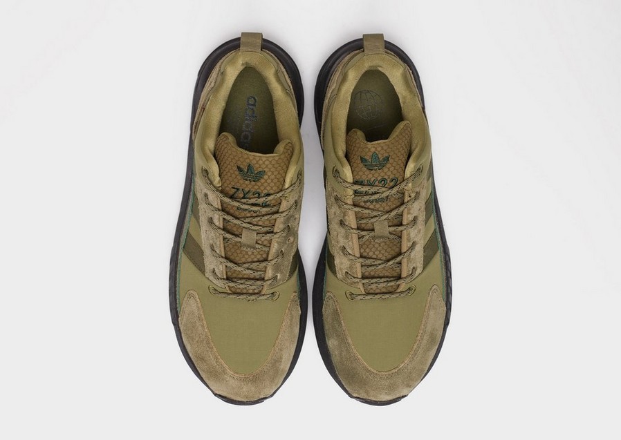 Buty sneakersy męskie ADIDAS ZX 22 BOOST GX7010 Zielony