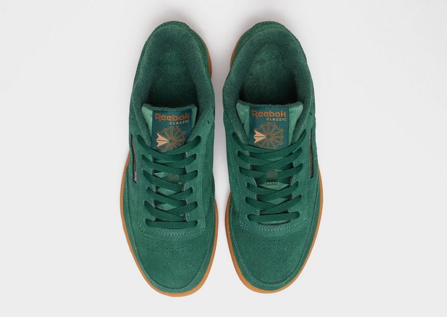 Buty sneakersy męskie REEBOK CLUB C 85 GZ1871 Zielony